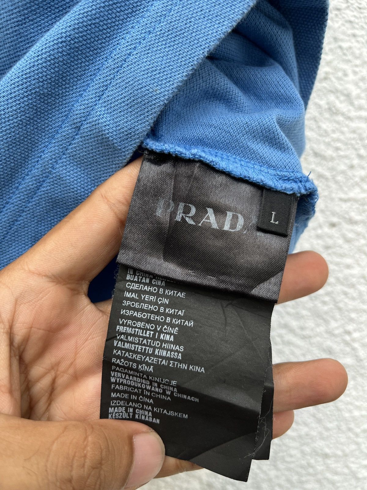 Prada Prada Sport Linea Rossa Polo Shirt Size US L / EU 52-54 / 3 - 9 Thumbnail