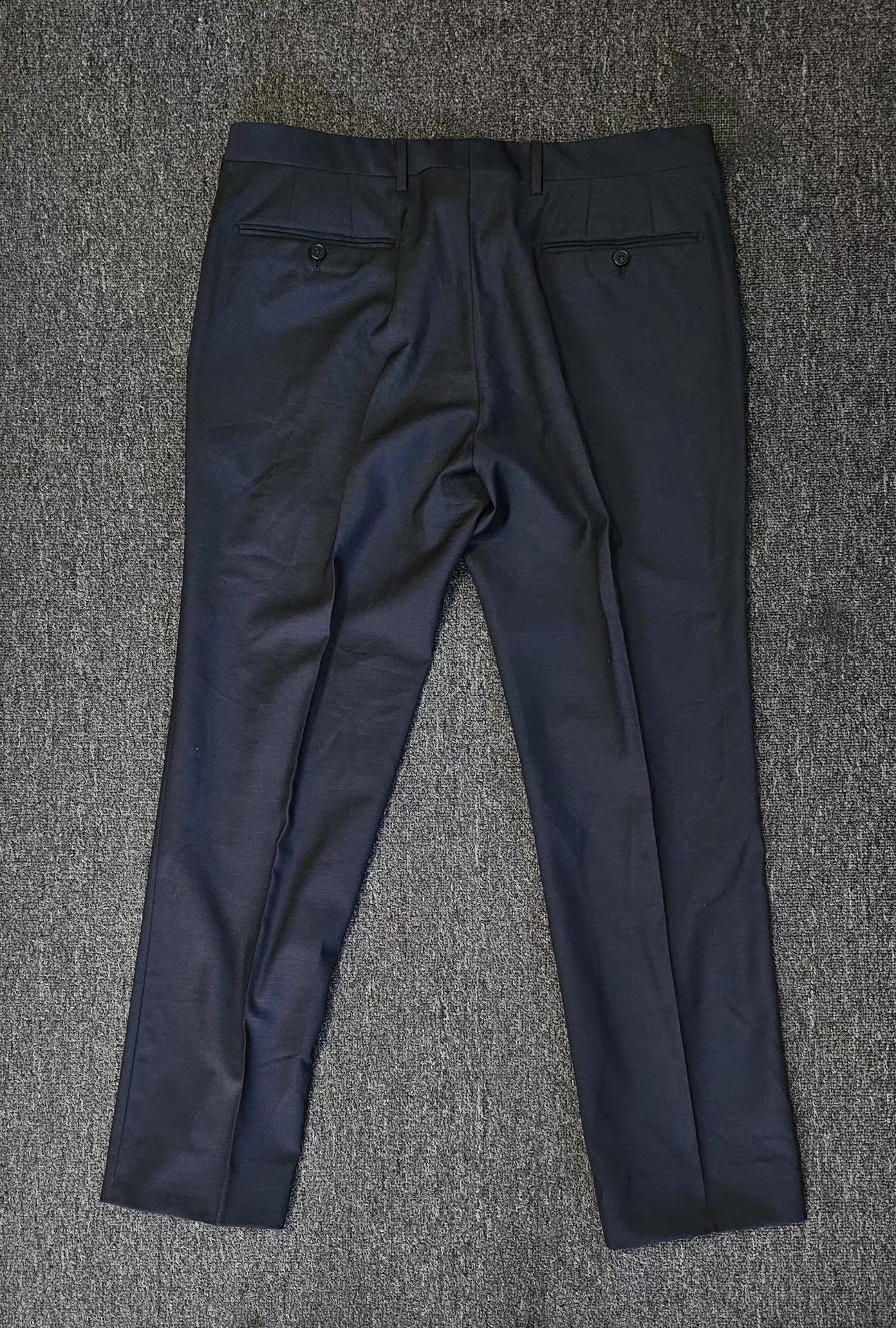 Versace Versace Main Line Wool Trousers Q4 Size US 38 / EU 54 - 2 Thumbnail