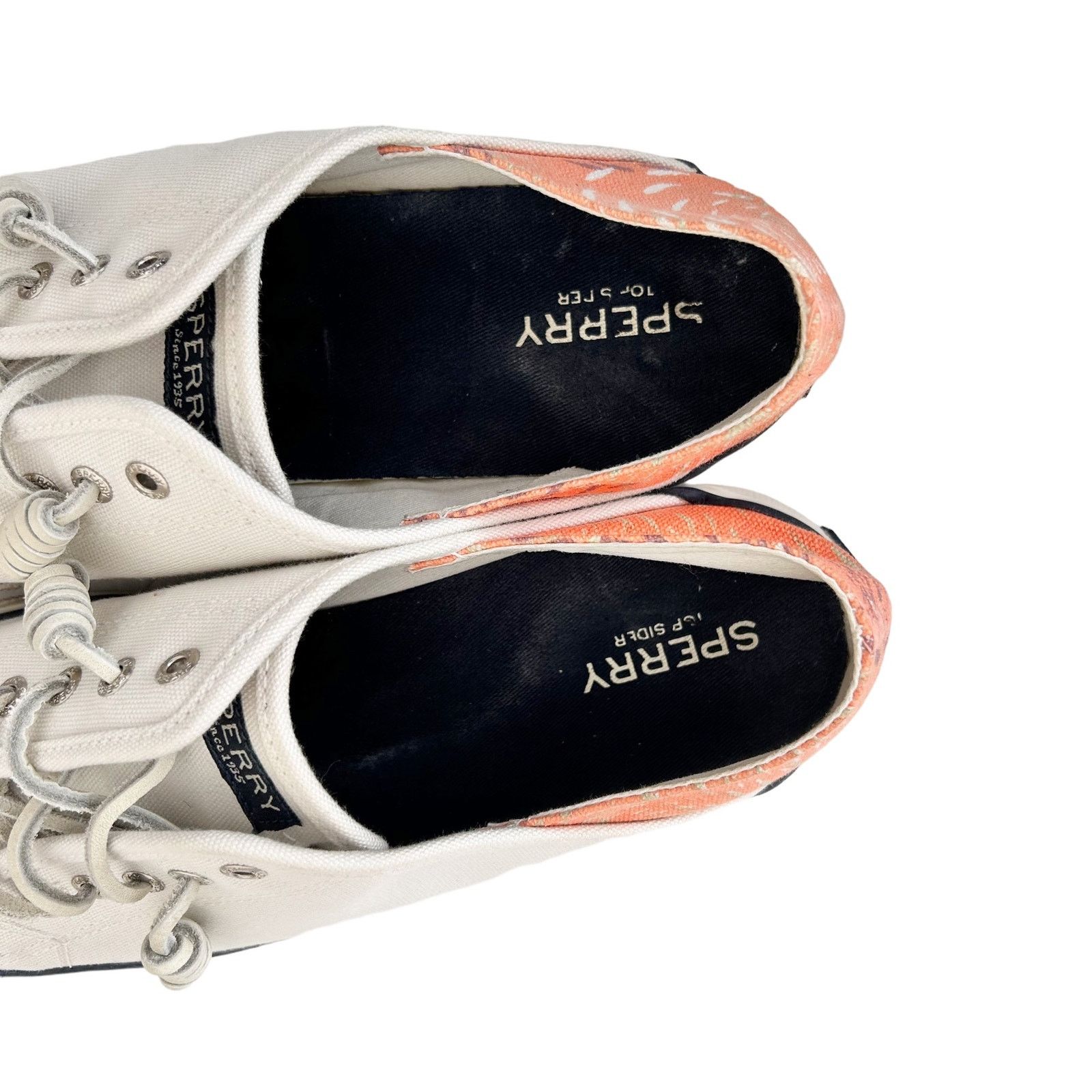 Sperry Sperry Seacoast Isle Sneakers White Coral Sz 9 Size US 9 / IT 39 - 4 Thumbnail