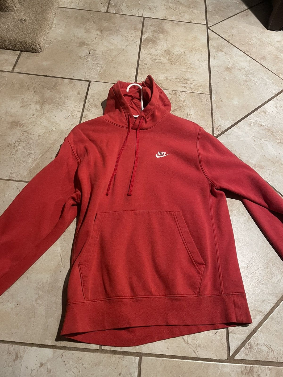 Nike Red Nike Hoodie Size US S / EU 44-46 / 1 - 1 Thumbnail