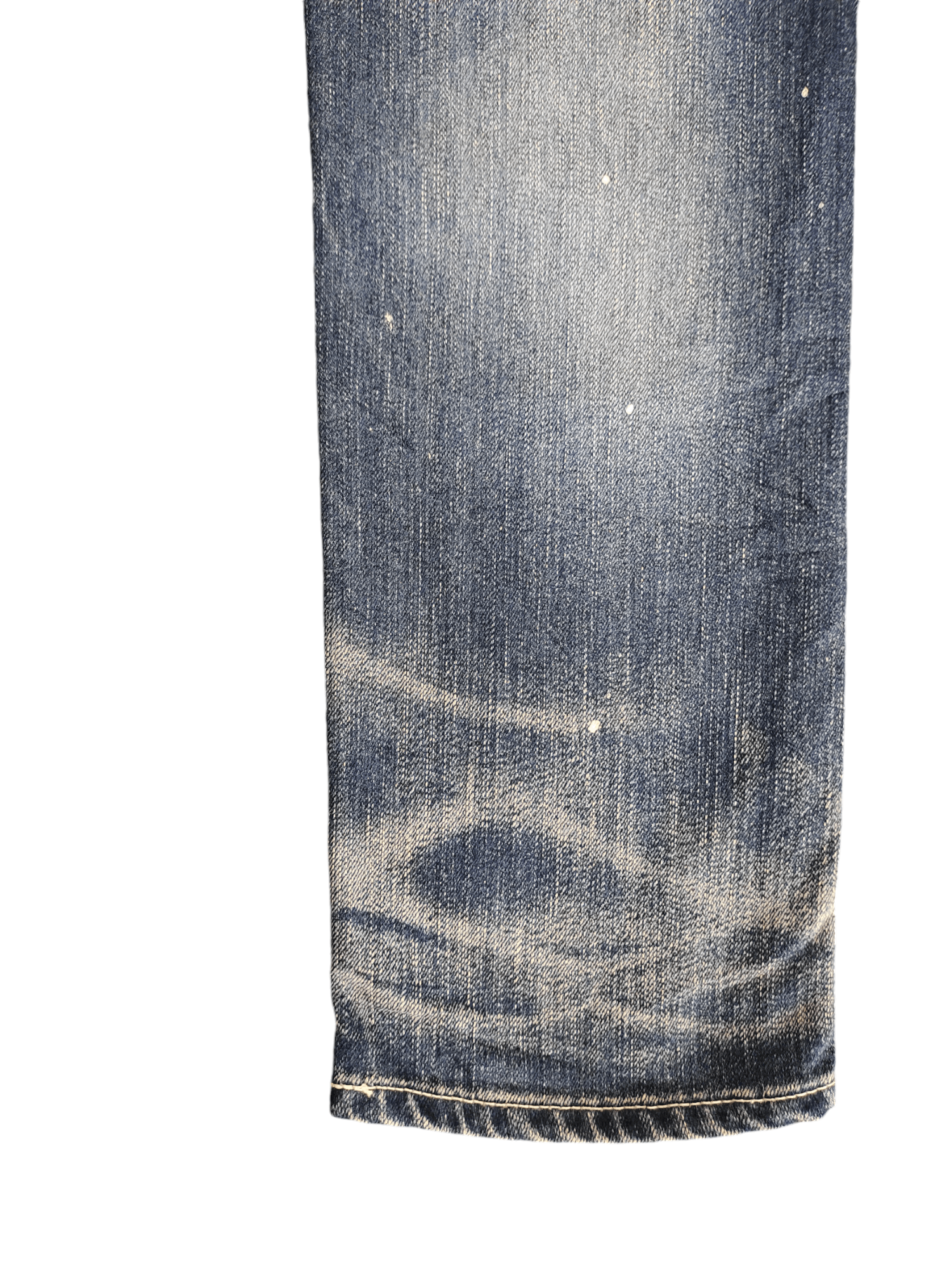 A.F.F.A. × Undercover Vanquish Clawmark Distress Faded Painted Jeans Slim Fit Size US 29 - 16 Thumbnail