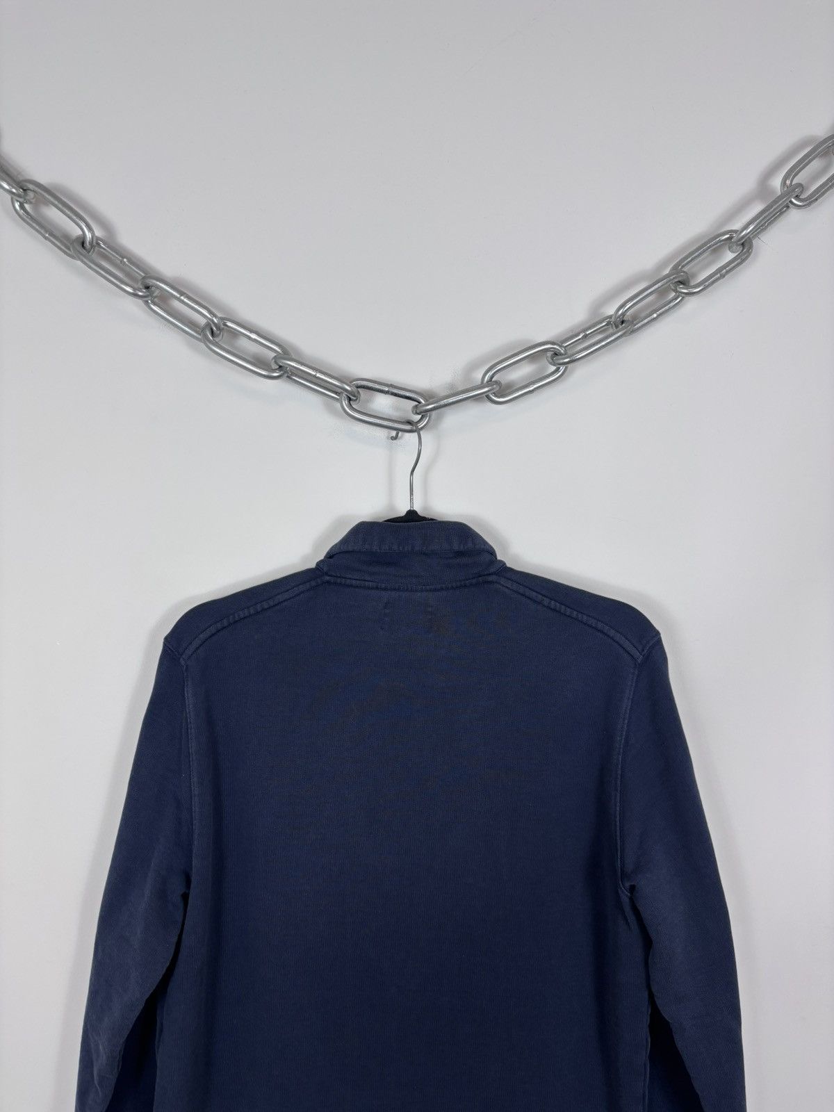 Norse Projects Norse Projects Men’s Magne Half Zip Compact Navy Sweatshirt Size US M / EU 48-50 / 2 - 14 Thumbnail