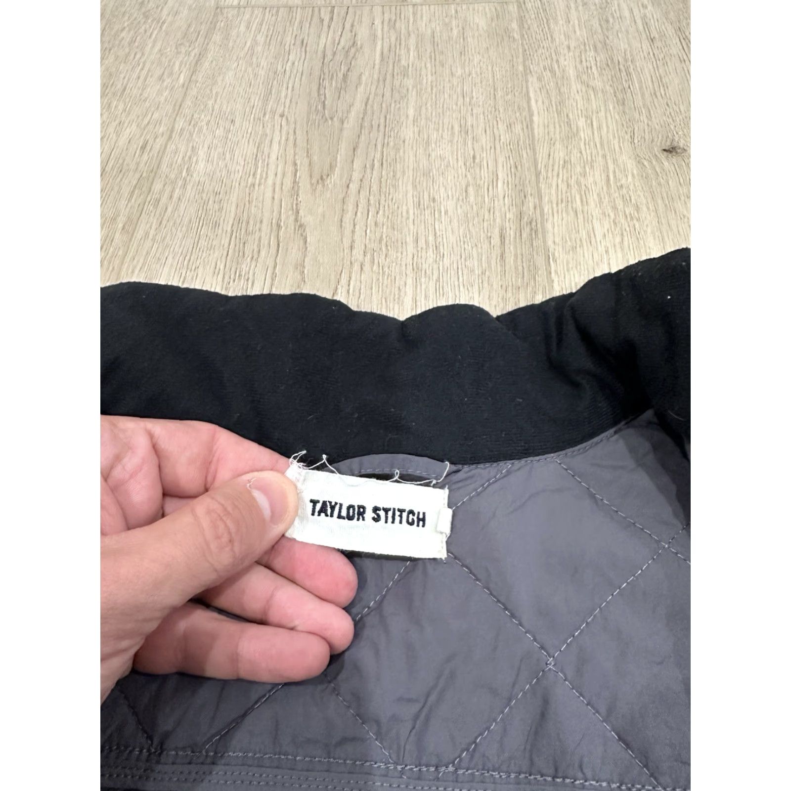 Taylor Stitch Taylor Stitch Jacket Bomber Gray sz 44 Quilted Mens Regular Size 44 Nylon Jacket Size US S / EU 44-46 / 1 - 7 Thumbnail