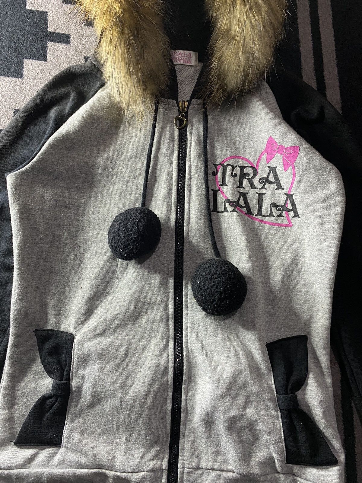 Hysteric Glamour Vintage tralala faux fur hoodie Size US M / EU 48-50 / 2 - 3 Thumbnail