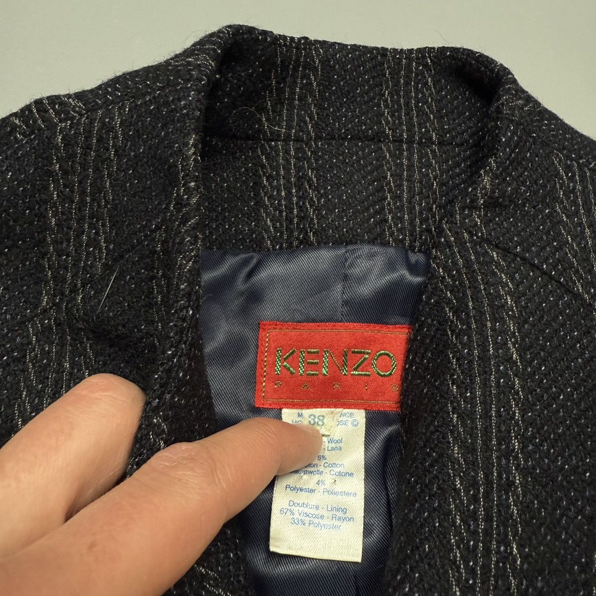 Kenzo Vintage Kenzo Paris Suit Blazer Pants Wool Size 27" / US 4 / IT 40 - 6 Thumbnail