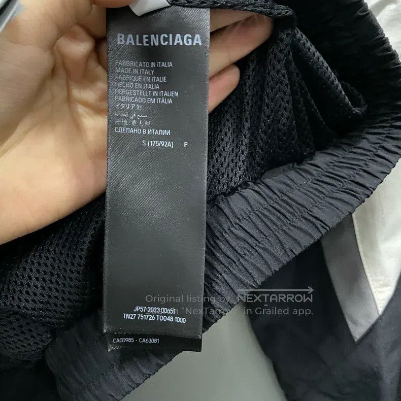 Balenciaga Balenciaga Printed Logo Tracksuit Jacket Size US S / EU 44-46 / 1 - 5 Thumbnail