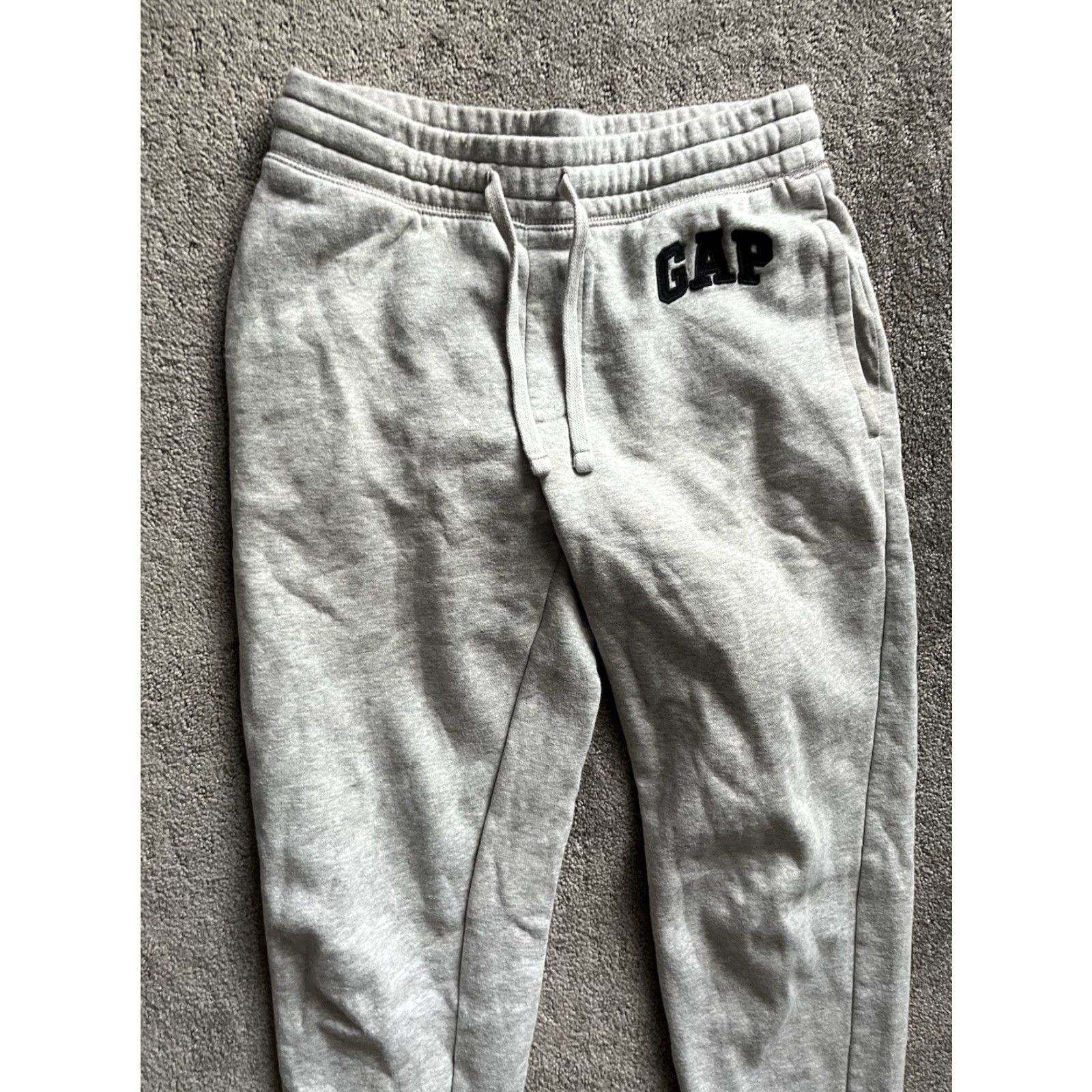 Gap VINTAGE Gap Mens XS Gray Plaid Sweatpants Casual Lounge Athleisure Pockets Size US 27 - 2 Thumbnail