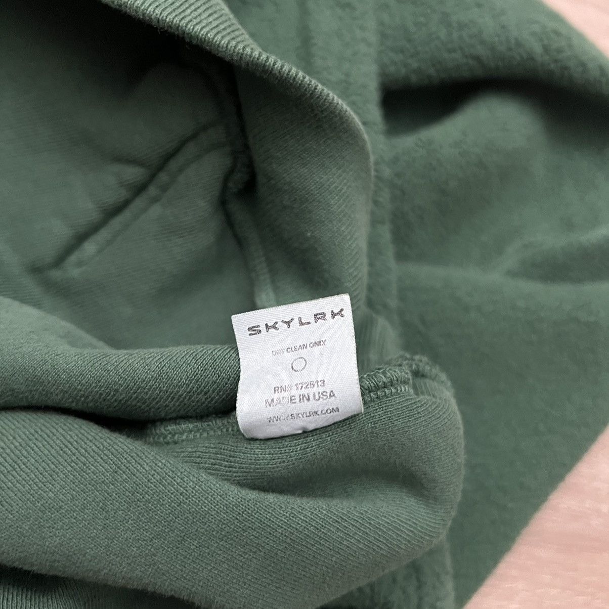 Justin Bieber SKYLRK Hoodie Reverse