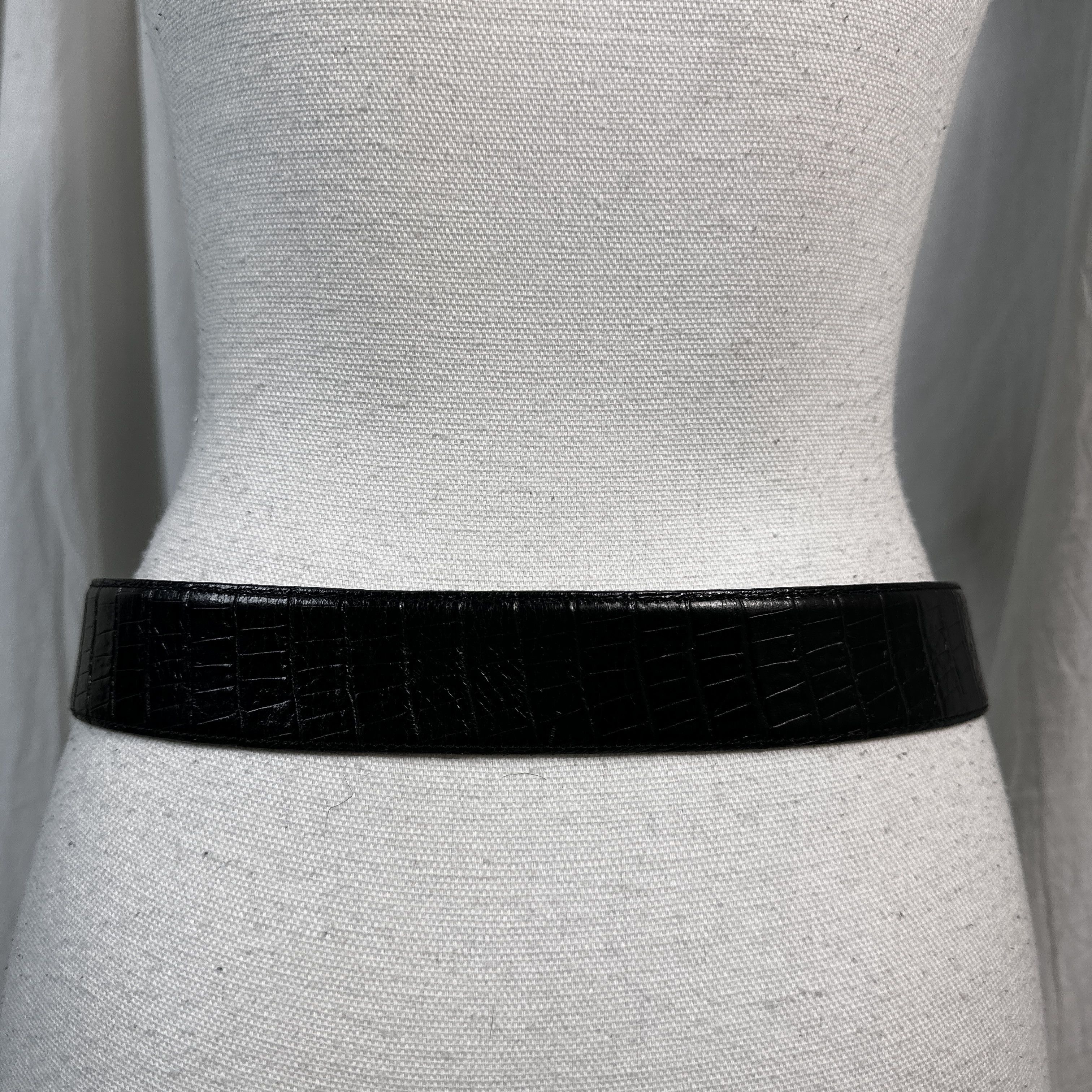 Hugo Boss × Vintage Western Leather Belt Hugo Boss Size ONE SIZE - 6 Thumbnail