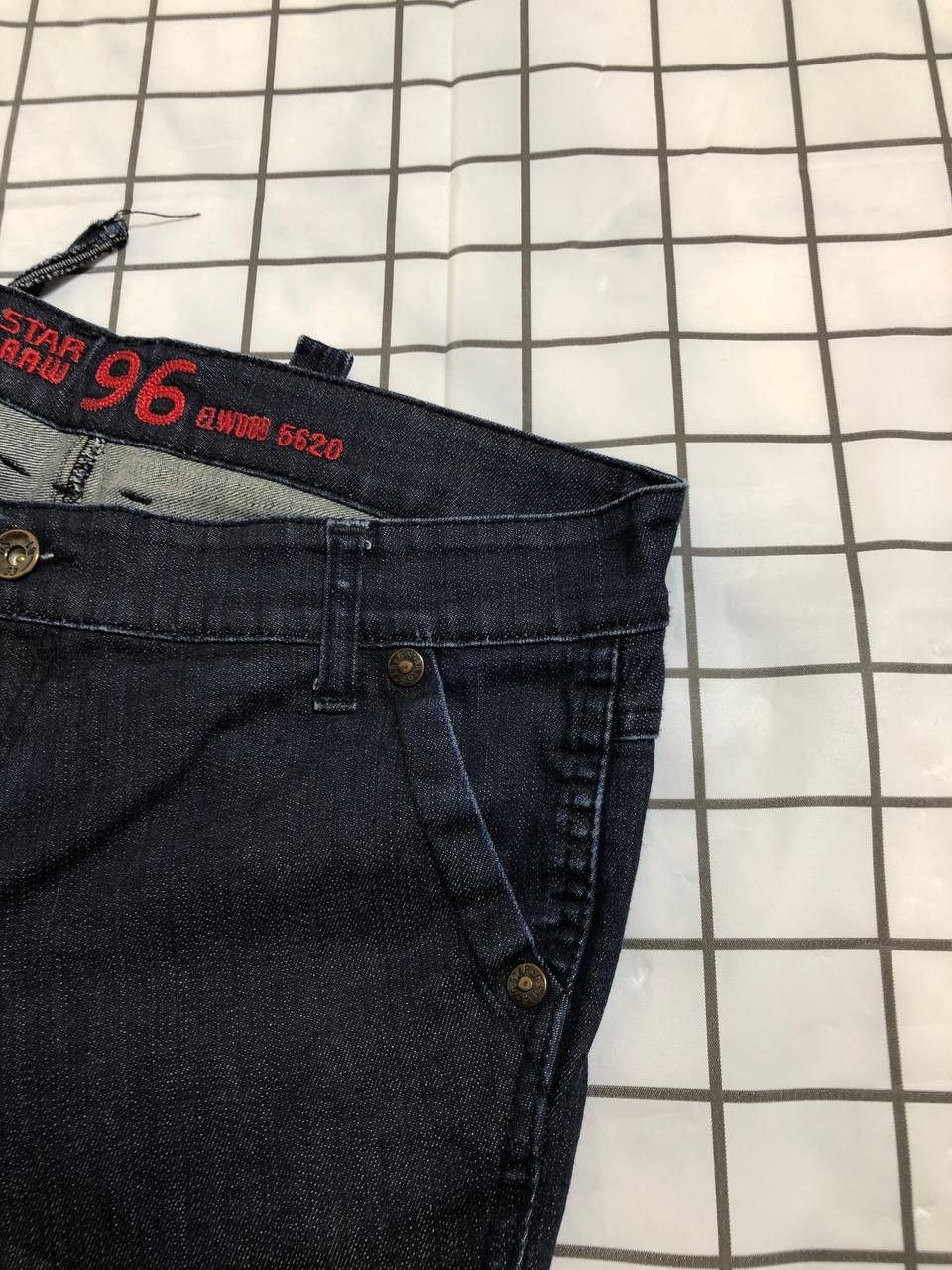 G-Star Vintage G-Star RAW Elwood Heritage Embro Narrow Jeans 96 y2k Size US 30 / EU 46 - 8 Thumbnail