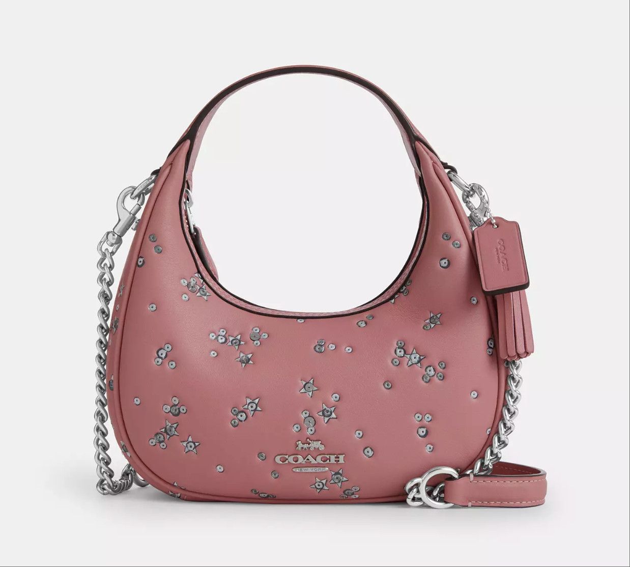 Coach Carmen Mini Crossbody Bag With Star Print CCE63 Size ONE SIZE - 7 Thumbnail