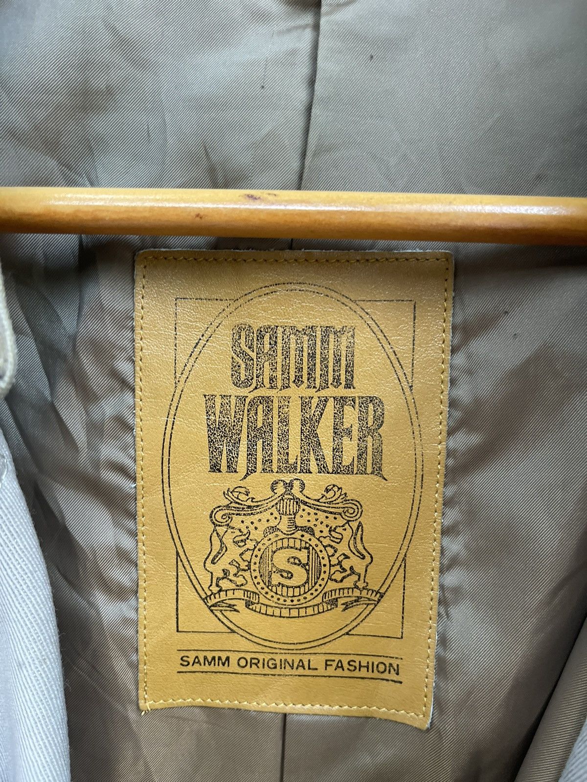 Designer × Vintage SAMM WALKER DOUBLE BREASTED HEAVY COAT Size US M / EU 48-50 / 2 - 3 Thumbnail