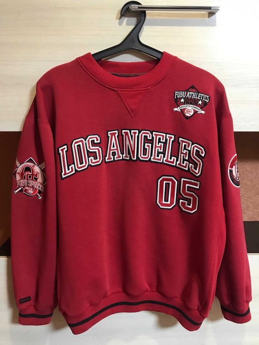 Fubu FUBU sweatshirt vintage Los Angeles jersey City Series 90s S Size US S / EU 44-46 / 1 - 1 Thumbnail