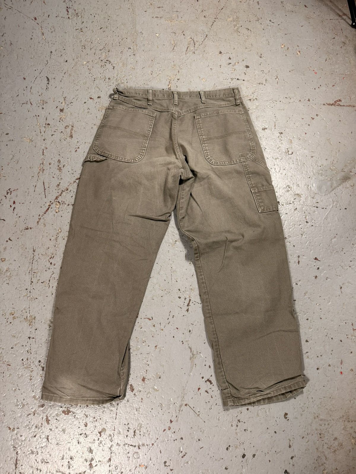 Other Vintage Olive Green Carpenter Pants Size US 34 / EU 50 - 1 Thumbnail