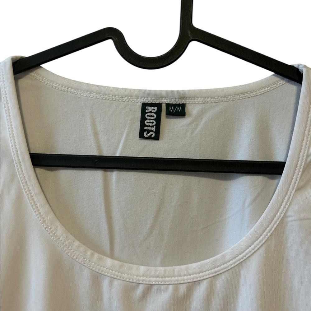 Roots NWOT Roots White Long-Sleeve Shirt - Size Medium Size M / US 6-8 / IT 42-44 - 3 Thumbnail