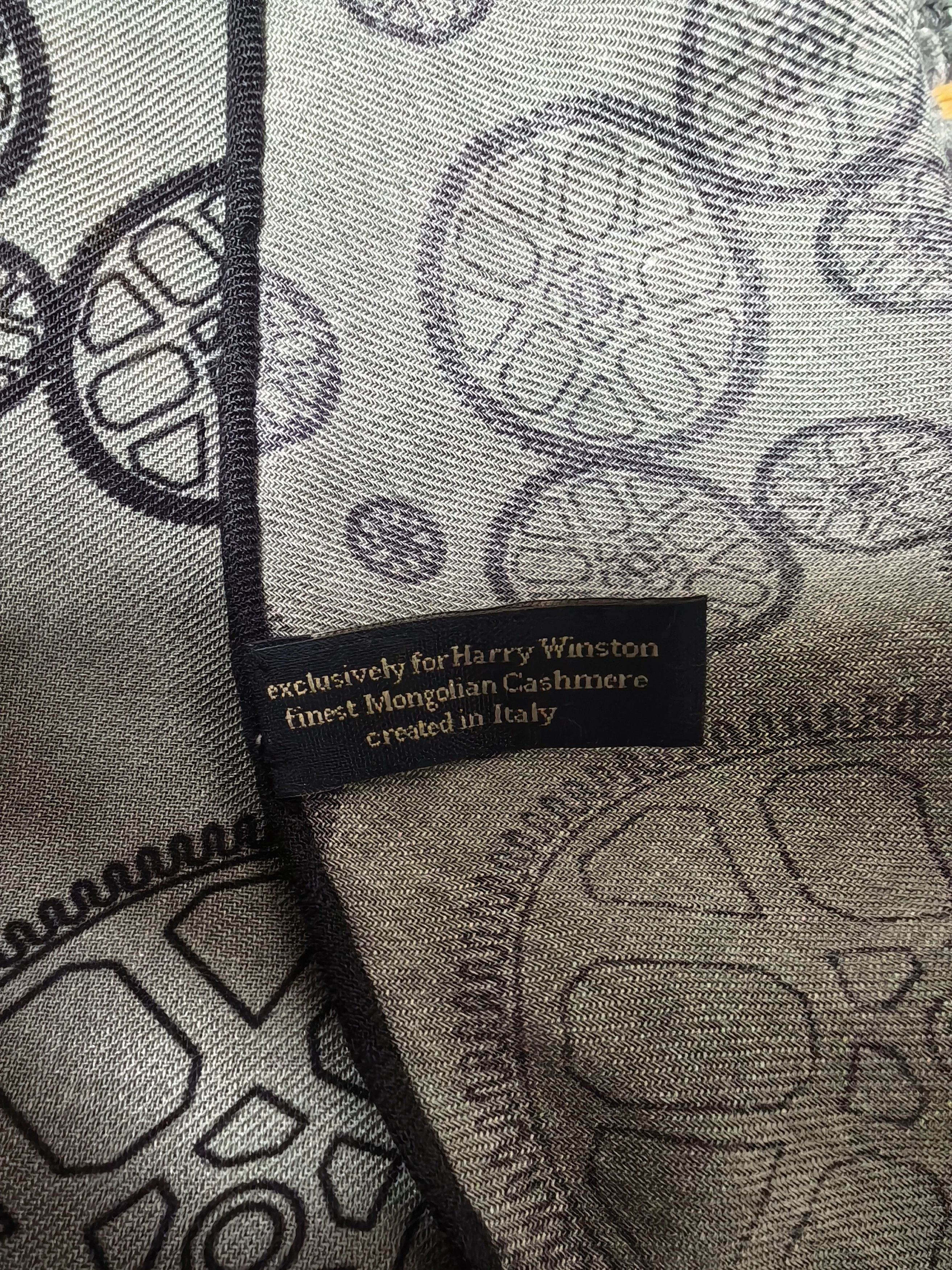 Harry Winston Harry Winston Women's 70% Cashmere 30% Silk New Scarf Size ONE SIZE - 9 Thumbnail