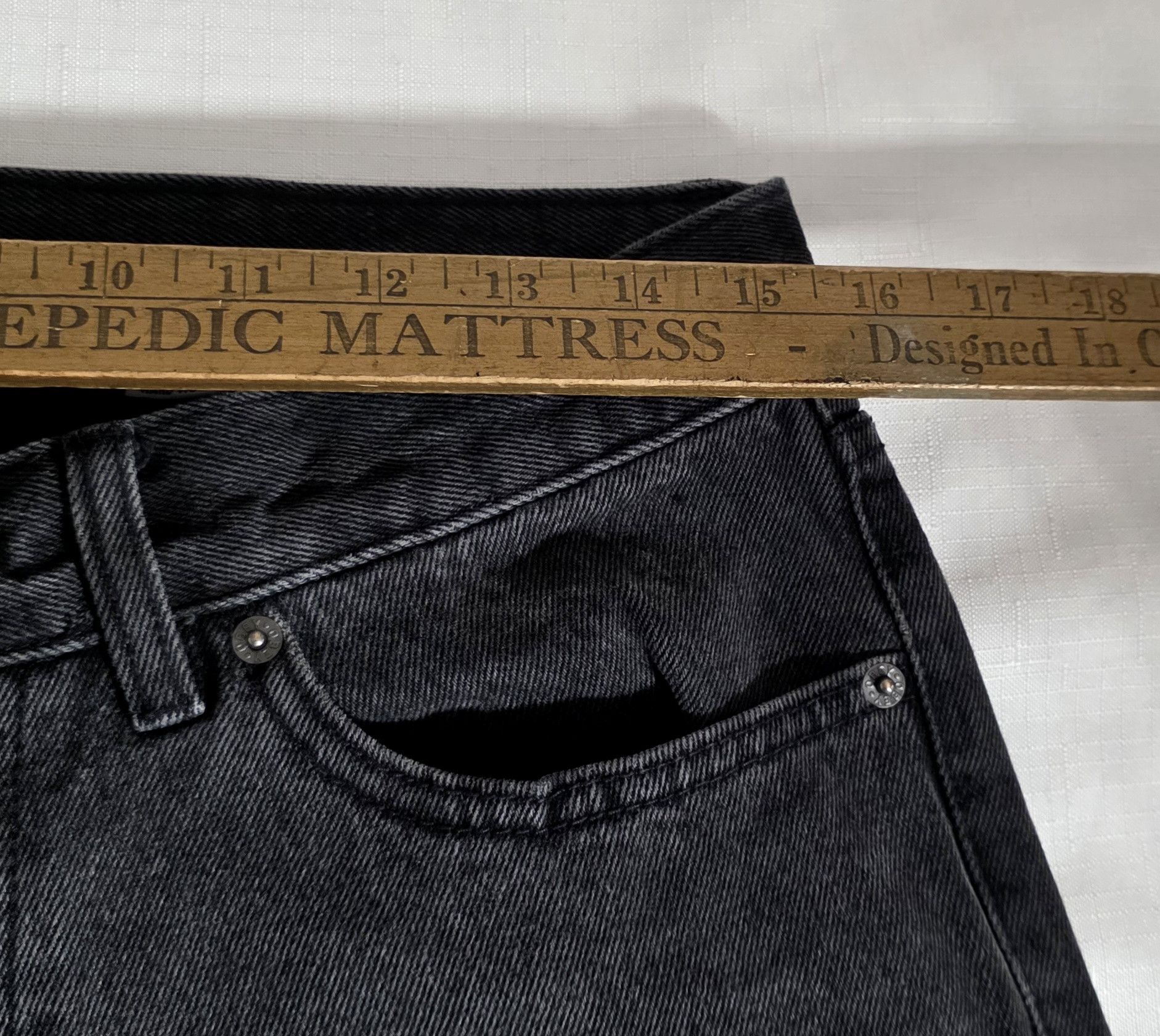 Obey Obey x Motörhead denim jeans test print black faded wash 29 Size US 29 - 8 Thumbnail