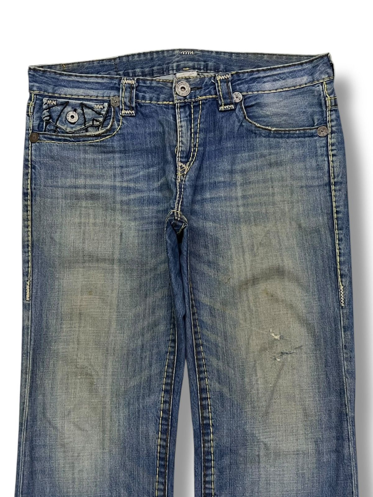 True Religion Vintage 00s True Religion Billy SUPER T Made In USA - W38 Size US 38 / EU 54 - 4 Thumbnail
