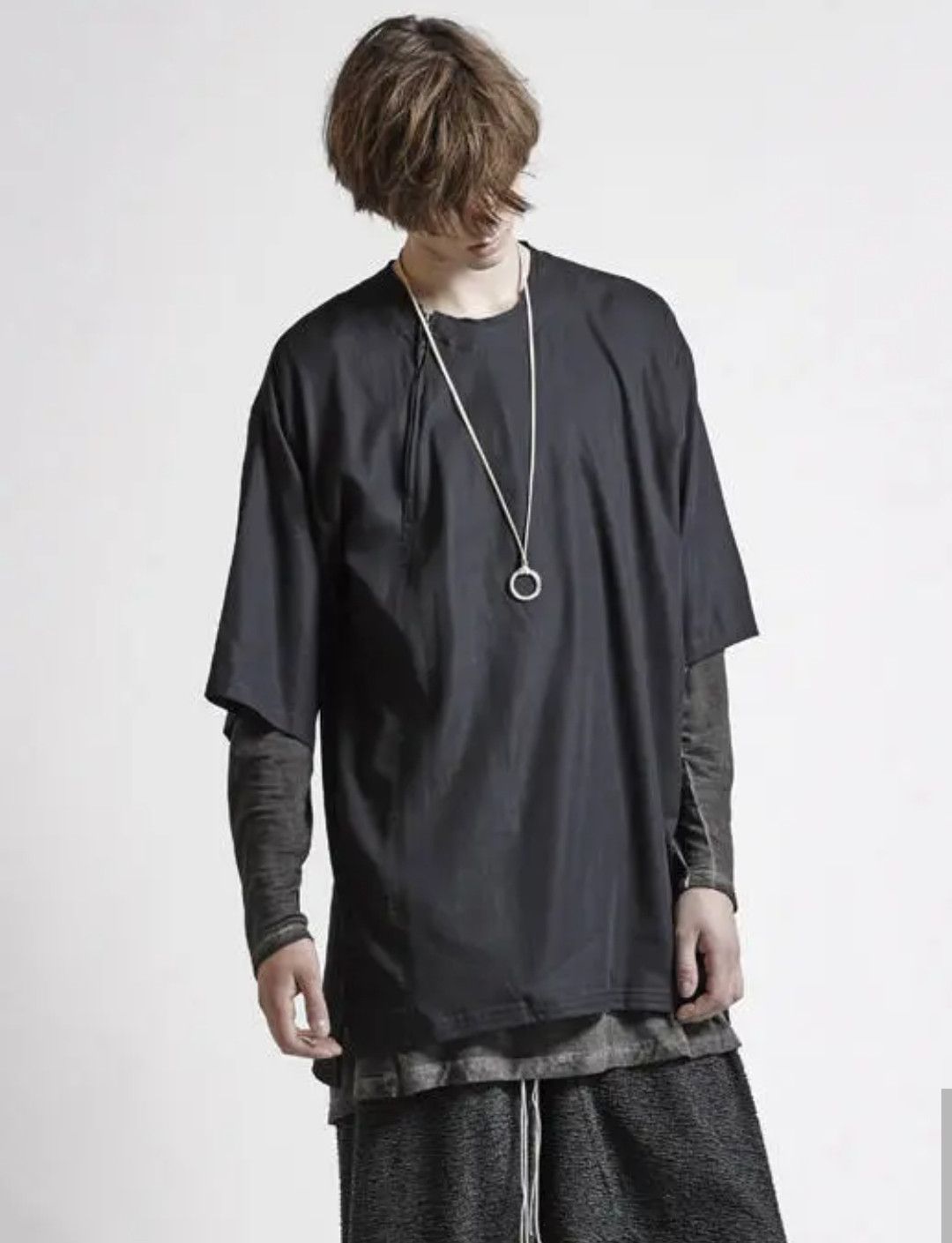 The Viridi-anne THE VIRIDI-ANNE SS18 COLLARLESS SHIRT Size US M / EU 48-50 / 2 - 4 Thumbnail