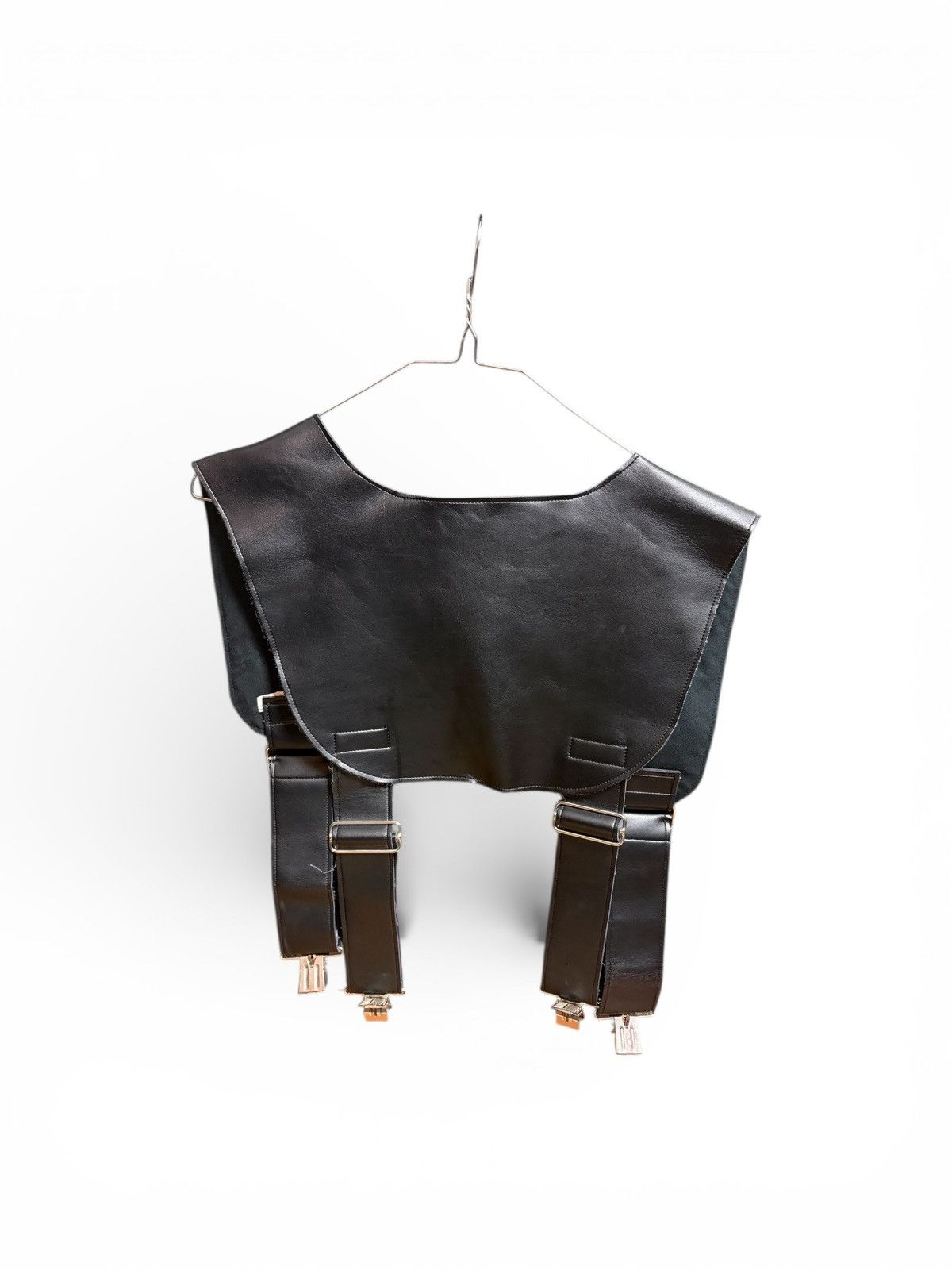 Comme des Garcons Black Comme des Garçons leather shoulder strap vest Size US L / EU 52-54 / 3 - 2 Thumbnail