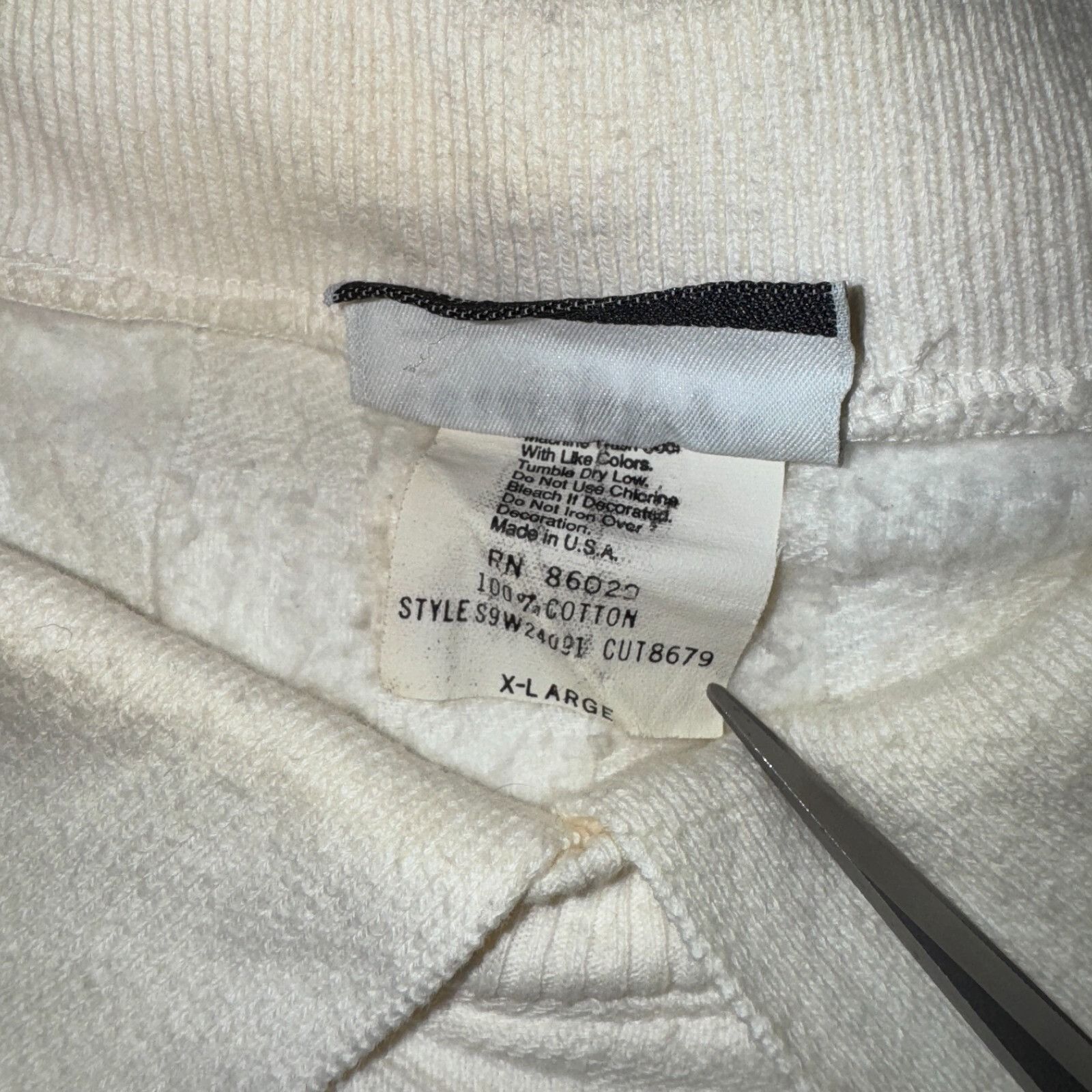 Other Vintage 90s CottonTops Long Beach Textured Collared Sweatshi Size US XL / EU 56 / 4 - 3 Thumbnail