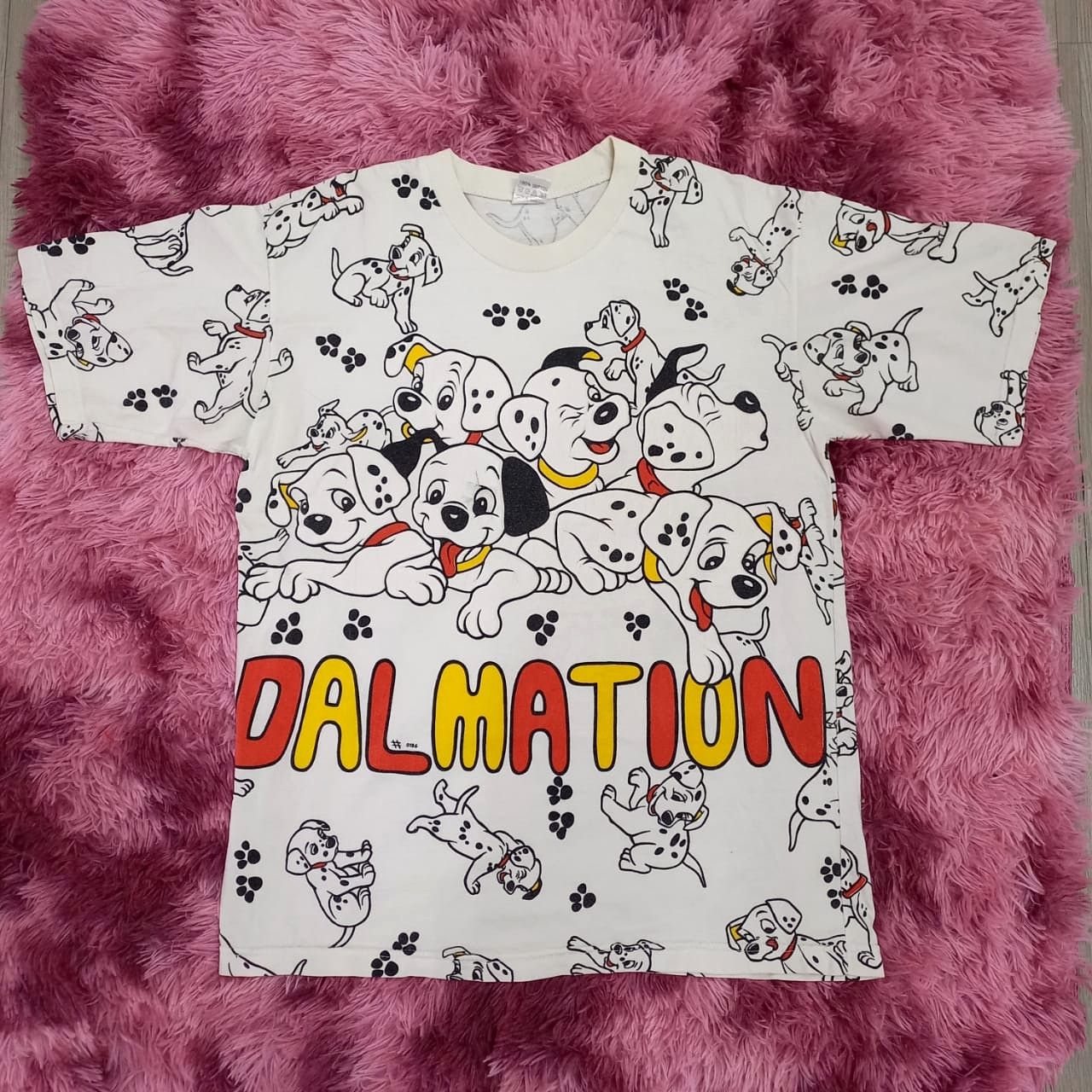 Cartoon Network × Vintage Vintage 90s DISNEY'S 101 DALMATIANS All-Over Print T-shirt Size US L / EU 52-54 / 3 - 3 Thumbnail
