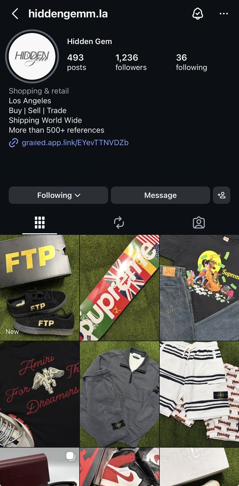 Market Market Tee Size US M / EU 48-50 / 2 - 3 Thumbnail
