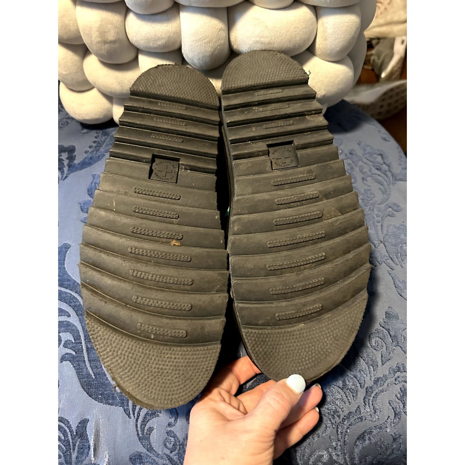Dr. Martens Dr Martens Teal Blaire Sandal size 11/EU 43 Size US 11 / IT 41 - 4 Thumbnail