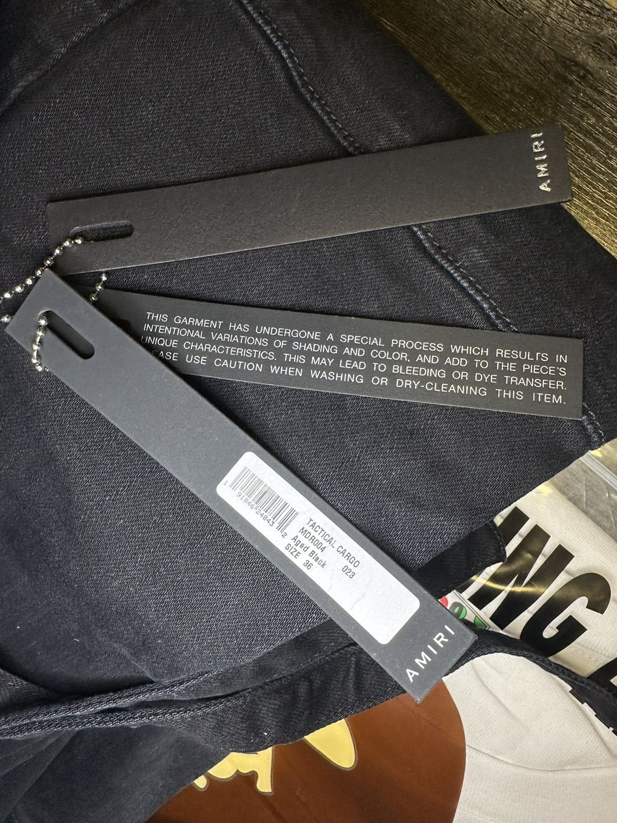Amiri AMIRI Black Tactical Cargo Jeans Retails at $1300 Size US 36 / EU 52 - 8 Thumbnail