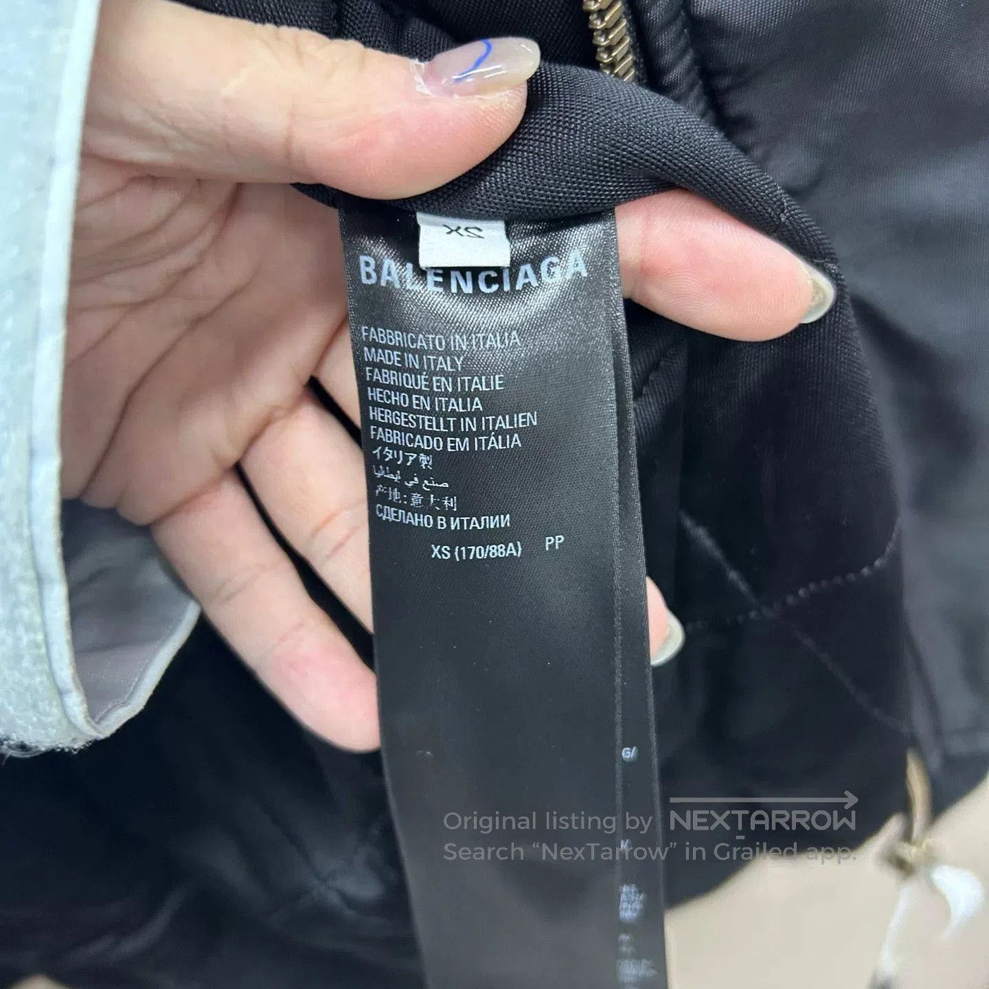 Balenciaga Balenciaga Embroidered Bomber Jacket XS. Size XS / US 0-2 / IT 36-38 - 4 Thumbnail