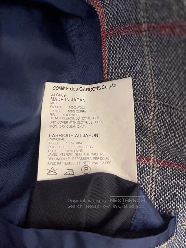 Junya Watanabe Junya Watanabe CDG Plaid Coat. Size US S / EU 44-46 / 1 - 7 Thumbnail