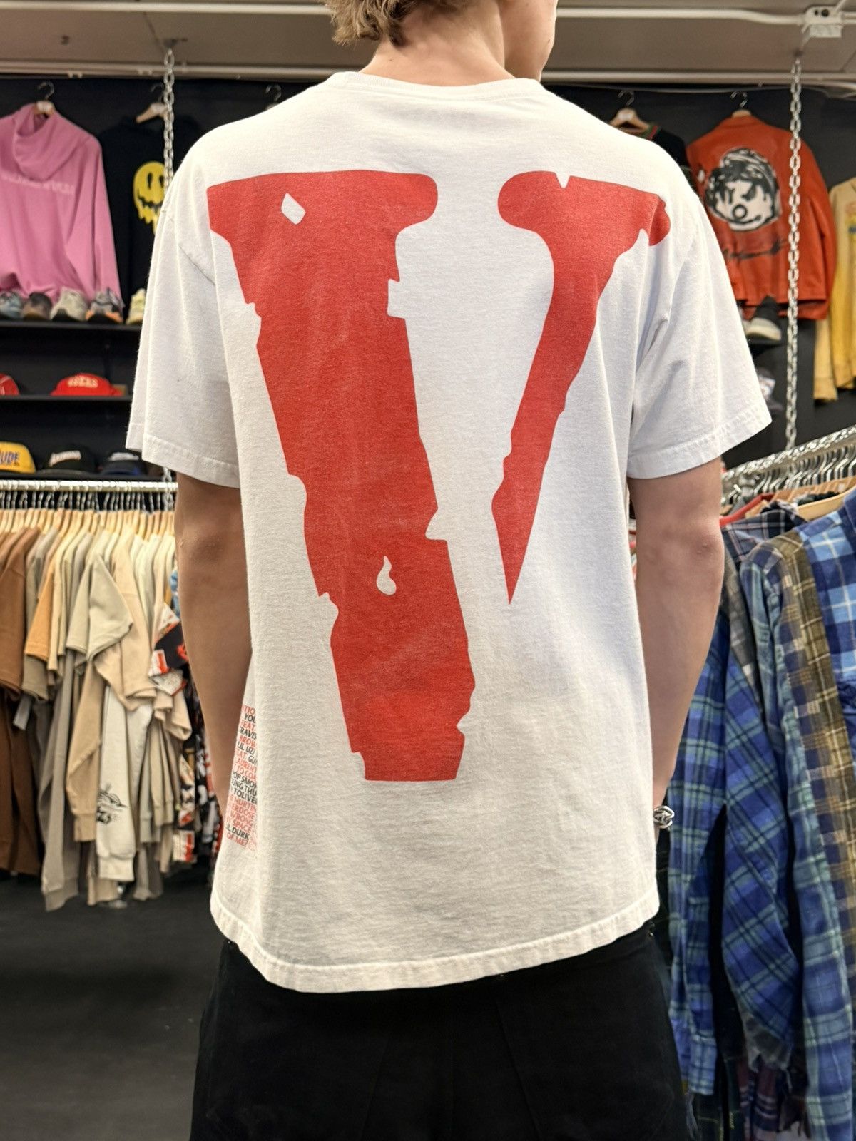 Vlone Vlone Nav T-Shirt Size US L / EU 52-54 / 3 - 2 Thumbnail