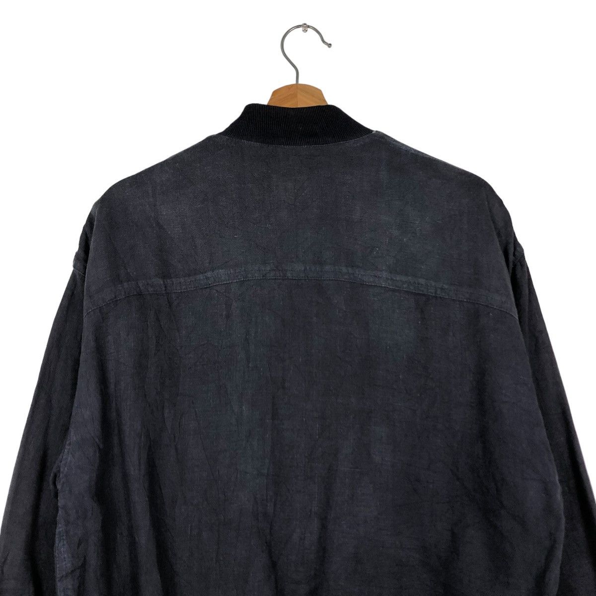 Hugo Boss 🔥VINTAGE BOMBER BIKER JACKET HUGO BOSS CARGO POCKET Size US S / EU 44-46 / 1 - 9 Thumbnail