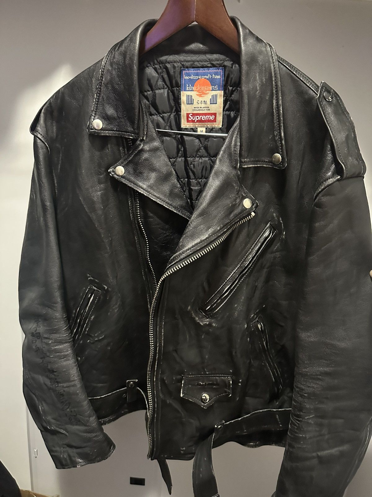 Blackmeans × Supreme Supreme x blackmeans aw23 painted perfecto 
