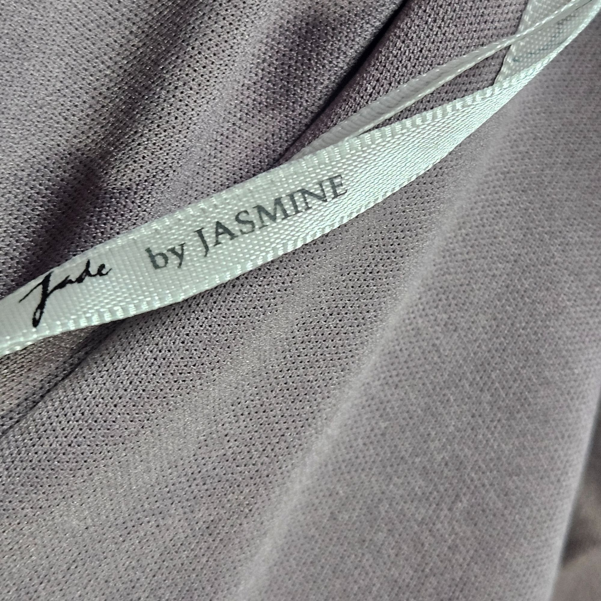 Other Jade Couture by Jasmine Lace Gown Gray 12 Formal Evening Dre Size XL / US 12-14 / IT 48-50 - 18 Thumbnail