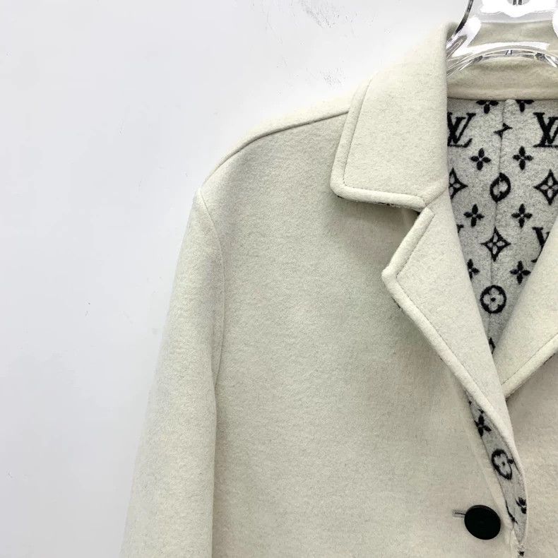 Louis Vuitton Louis Vuitton 23 color-block logo full print sheepwool lap Size XS / US 0-2 / IT 36-38 - 5 Thumbnail
