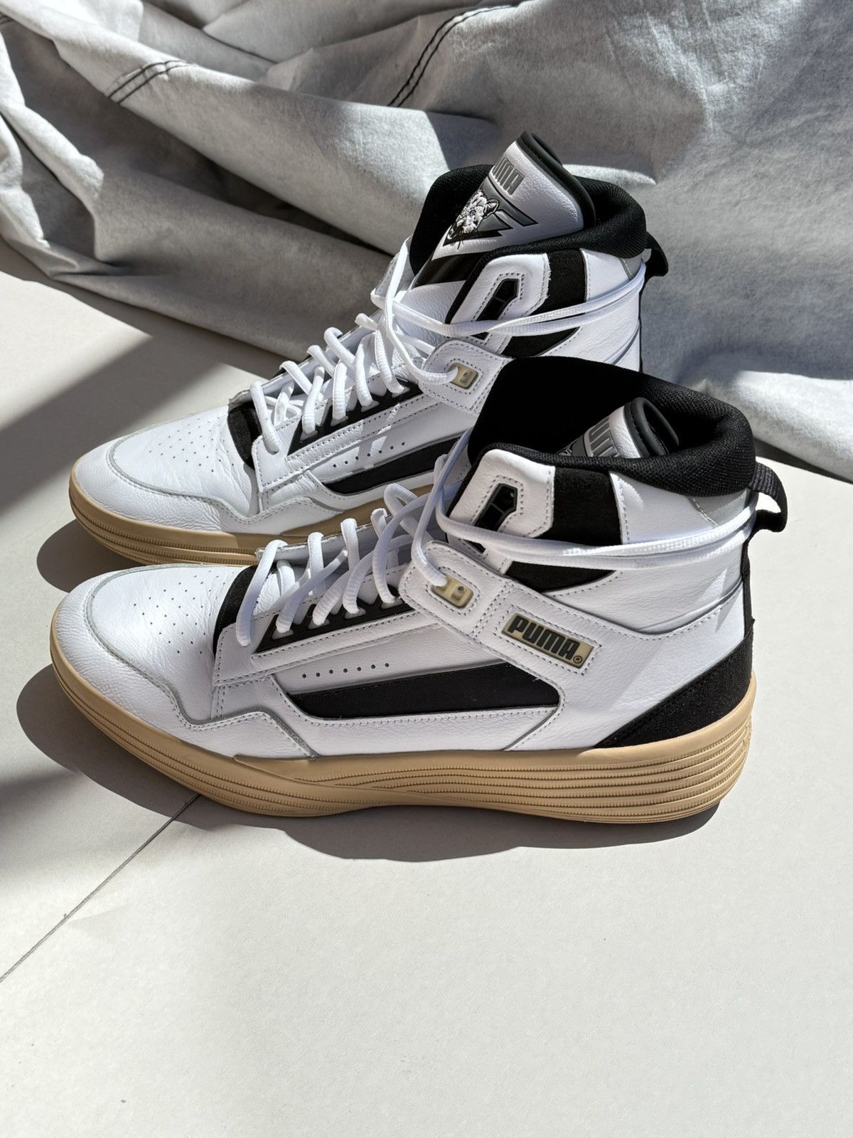 Puma × Rhude Puma x Rhude x Kuzma Clyde All-Pro Men size 12 Basketball Size US 12 / EU 45 - 23 Thumbnail