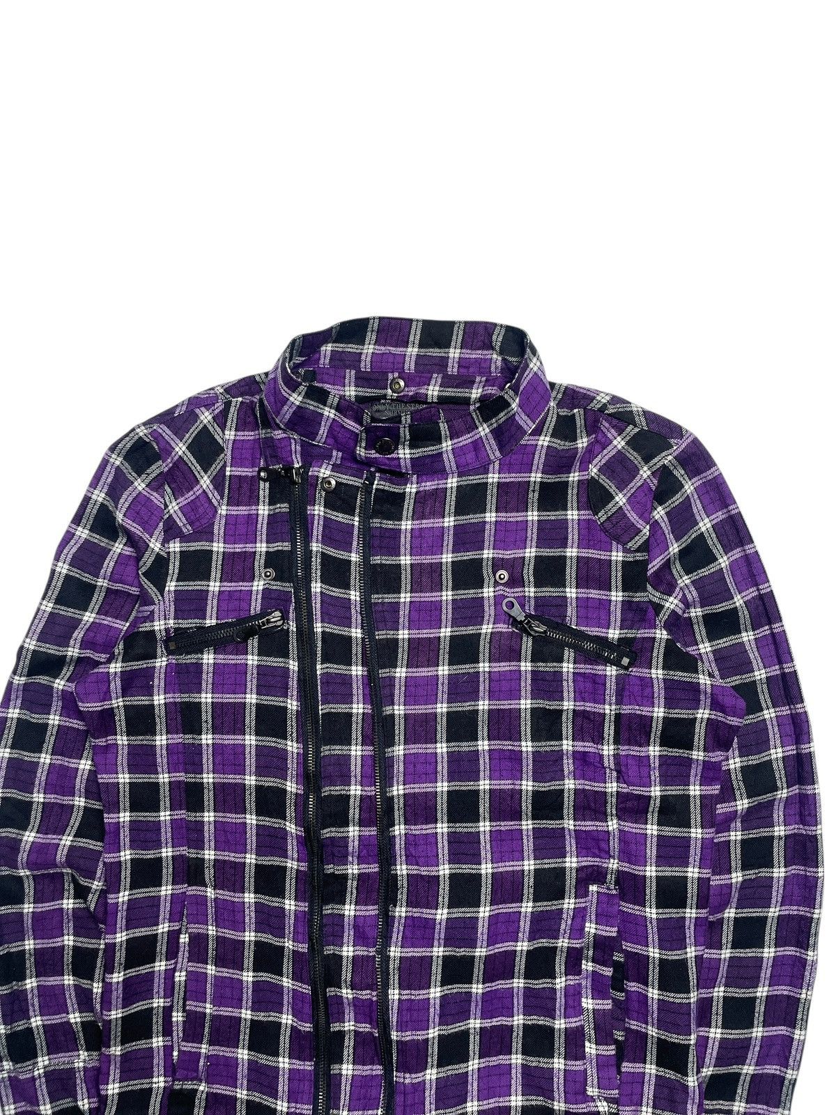 14th Addiction 2000’s In The Attic - Asymmetrical Zip Bikers Style Jacket Size US M / EU 48-50 / 2 - 3 Thumbnail