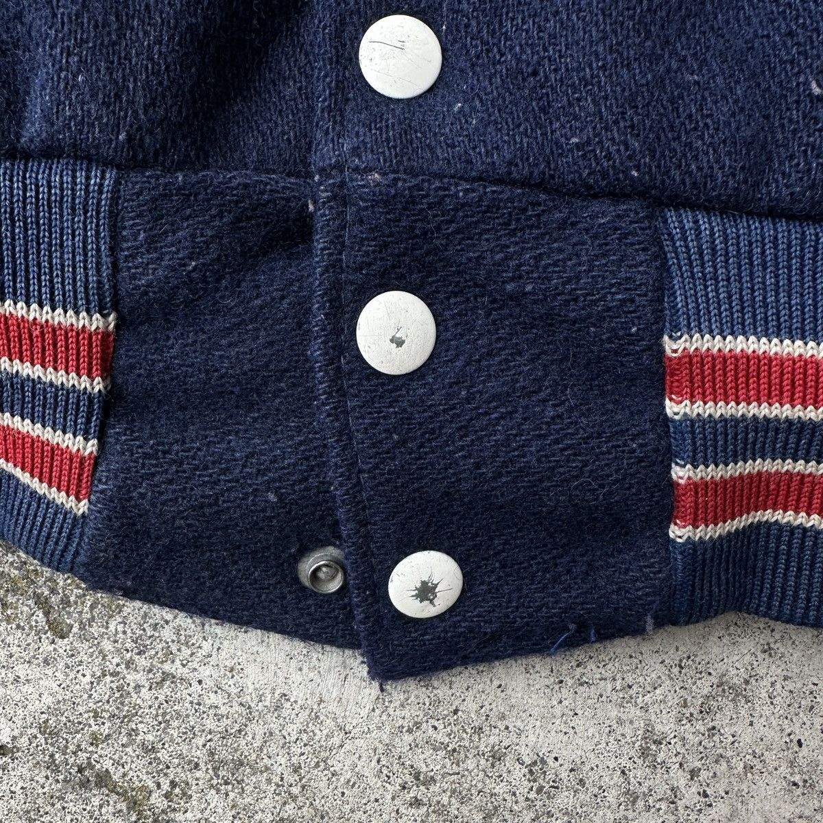 Vintage 80s College letterman football hippie patch varsity jkt Size US M / EU 48-50 / 2 - 5 Thumbnail