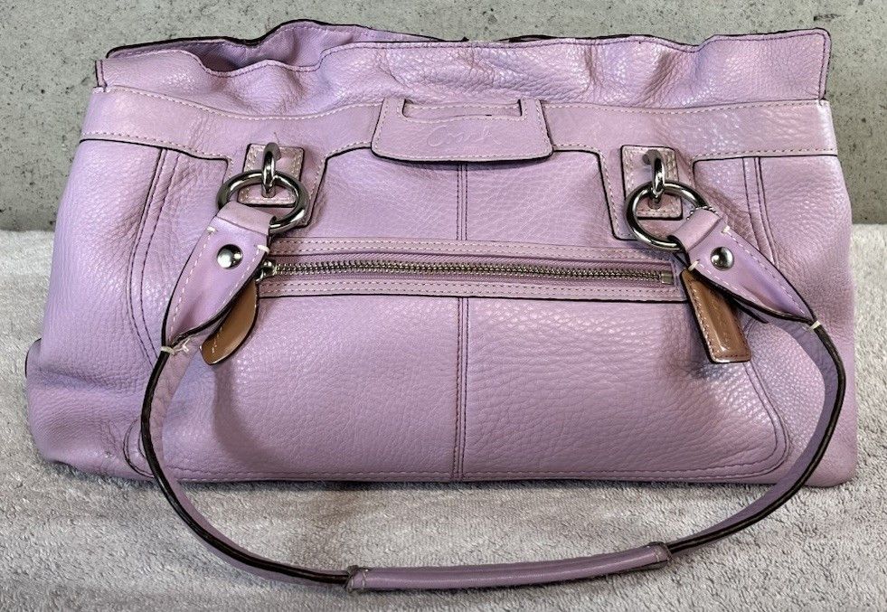 Coach Vintage Coach Penelope Crossbody Lilac Purple Leather Bag Size ONE SIZE - 1 Thumbnail