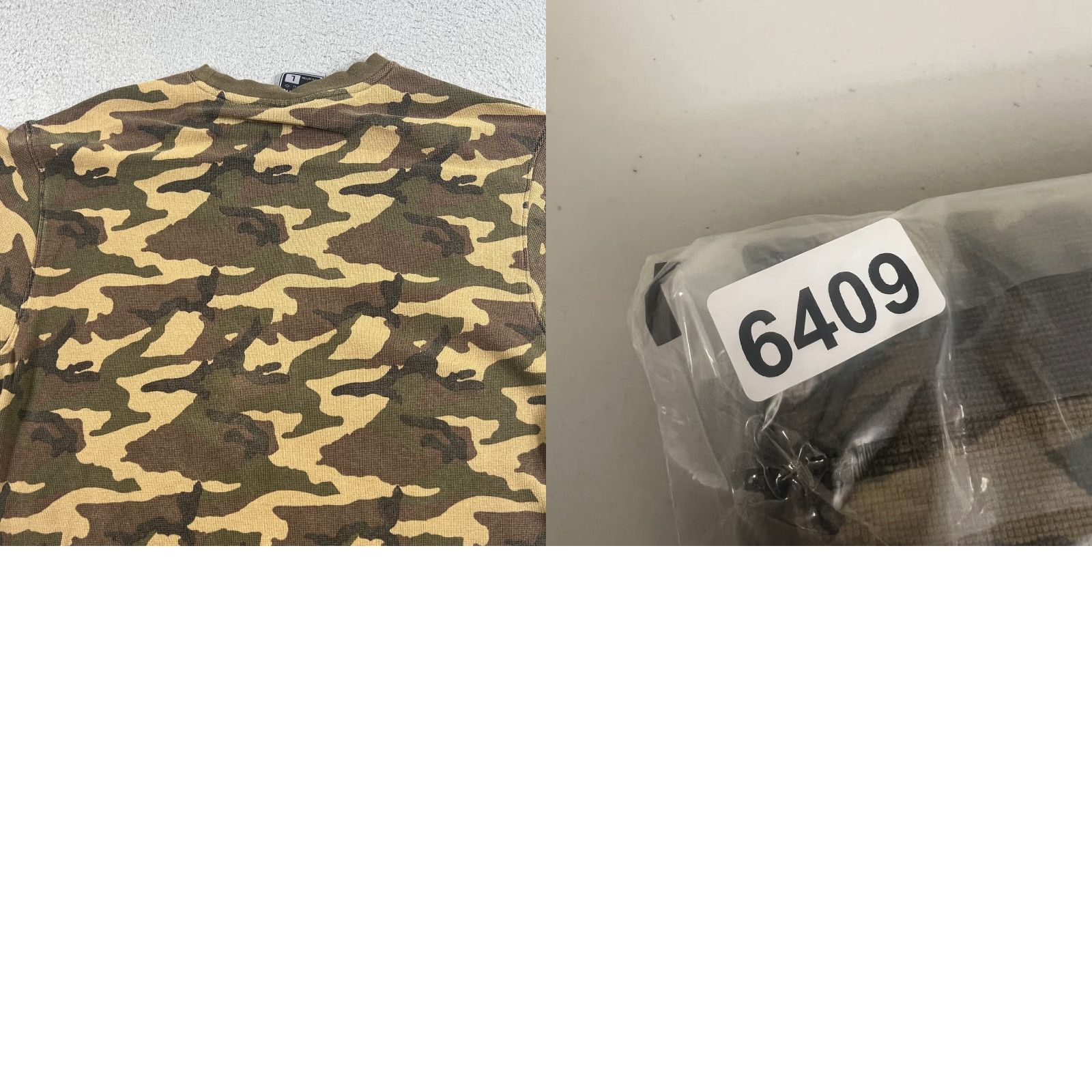 Avirex VINTAGE Avirex Camouflage Long Sleeve Thermal Shirt Men Large Waffle Knit Military Fall Winter Size US L / EU 52-54 / 3 - 8 Thumbnail