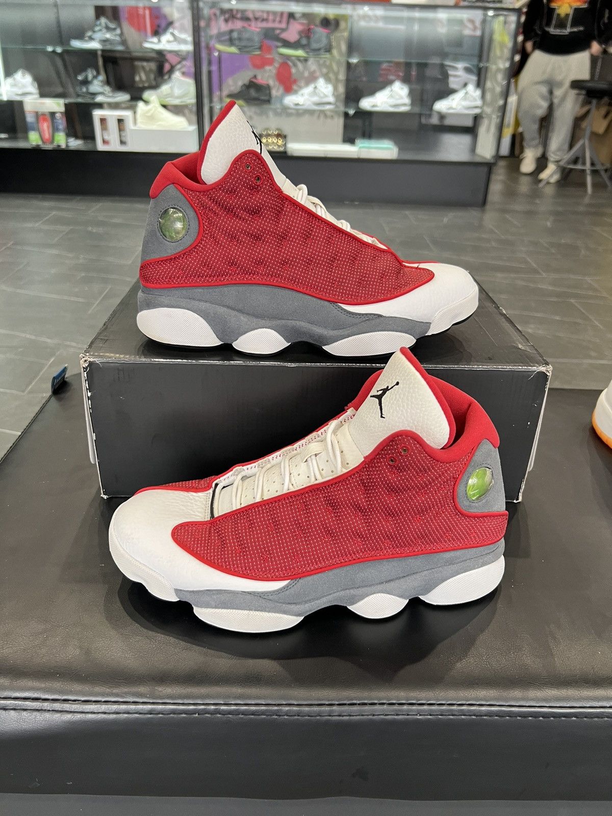 Jordan Brand Air Jordan 9 Retro Red Flint Size US 9 / EU 42 - 1 Thumbnail