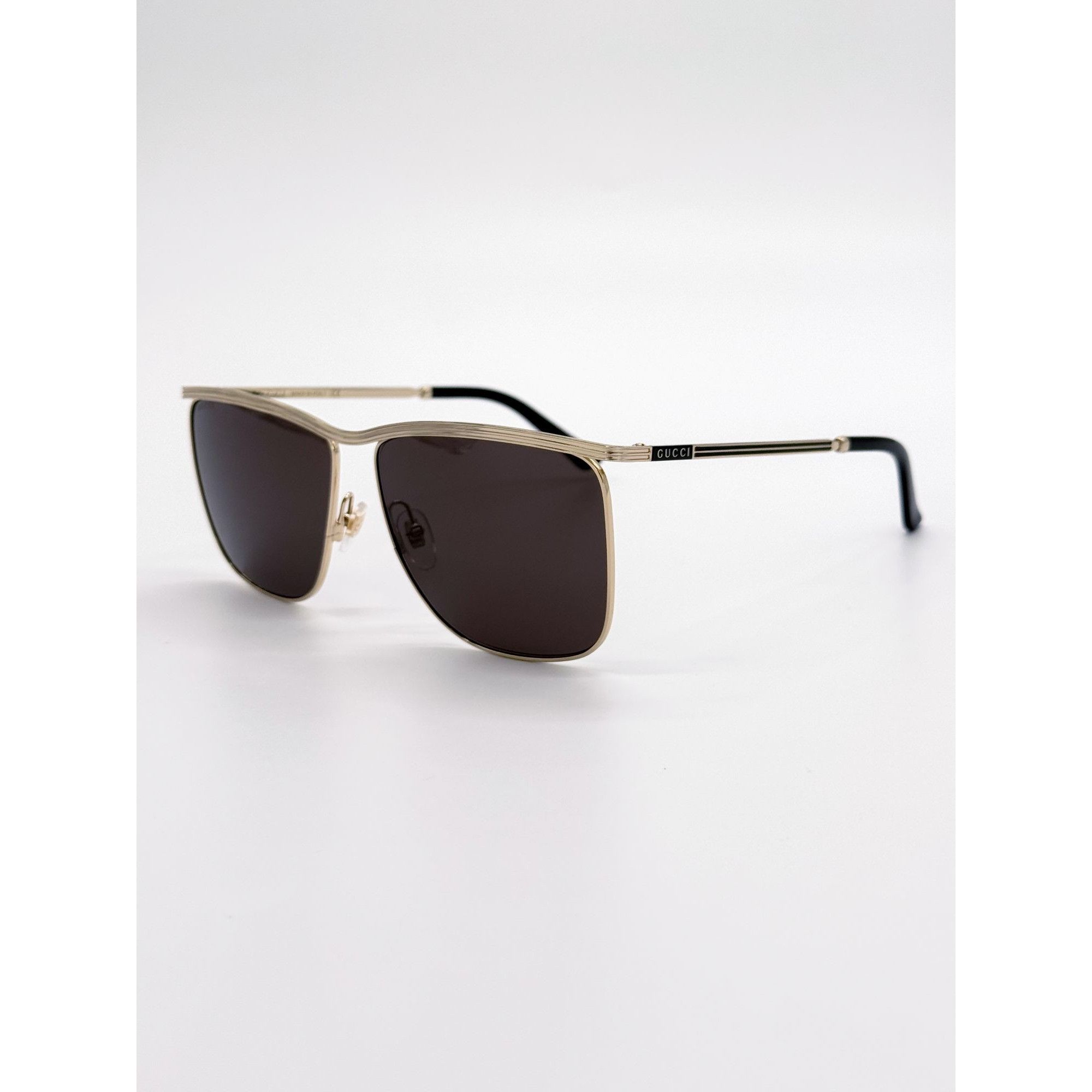 Gucci NEW GUCCI SUNGLASSES GG0821S 001 GOLD UNISEX EYEWEAR Size ONE SIZE - 5 Thumbnail