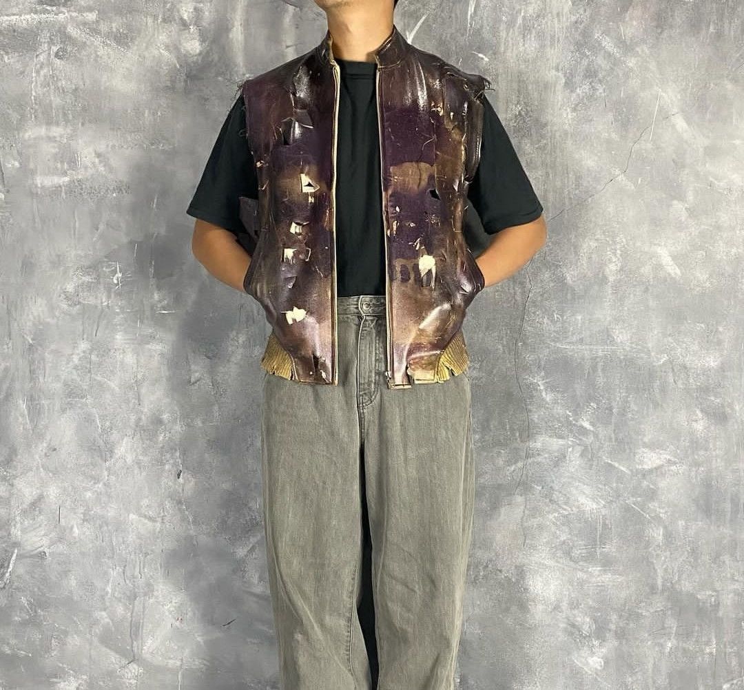 20471120 × Beauty Beast × Japanese Brand Japanese best leather reworker nice design Size US M / EU 48-50 / 2 - 3 Thumbnail