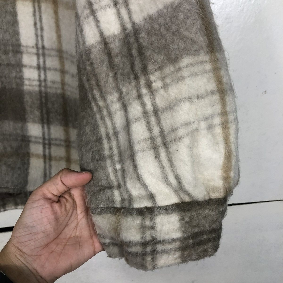 Japanese Brand 🔥VINTAGE WOOL FLANNEL JACKET LOUIS CHAVLON ISSEY MIYAKE Size US M / EU 48-50 / 2 - 17 Thumbnail