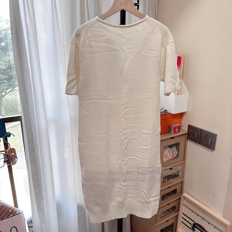 Hermes Hermes Premium cashmere dress, 100% Kashmir Size XS / US 0-2 / IT 36-38 - 6 Thumbnail