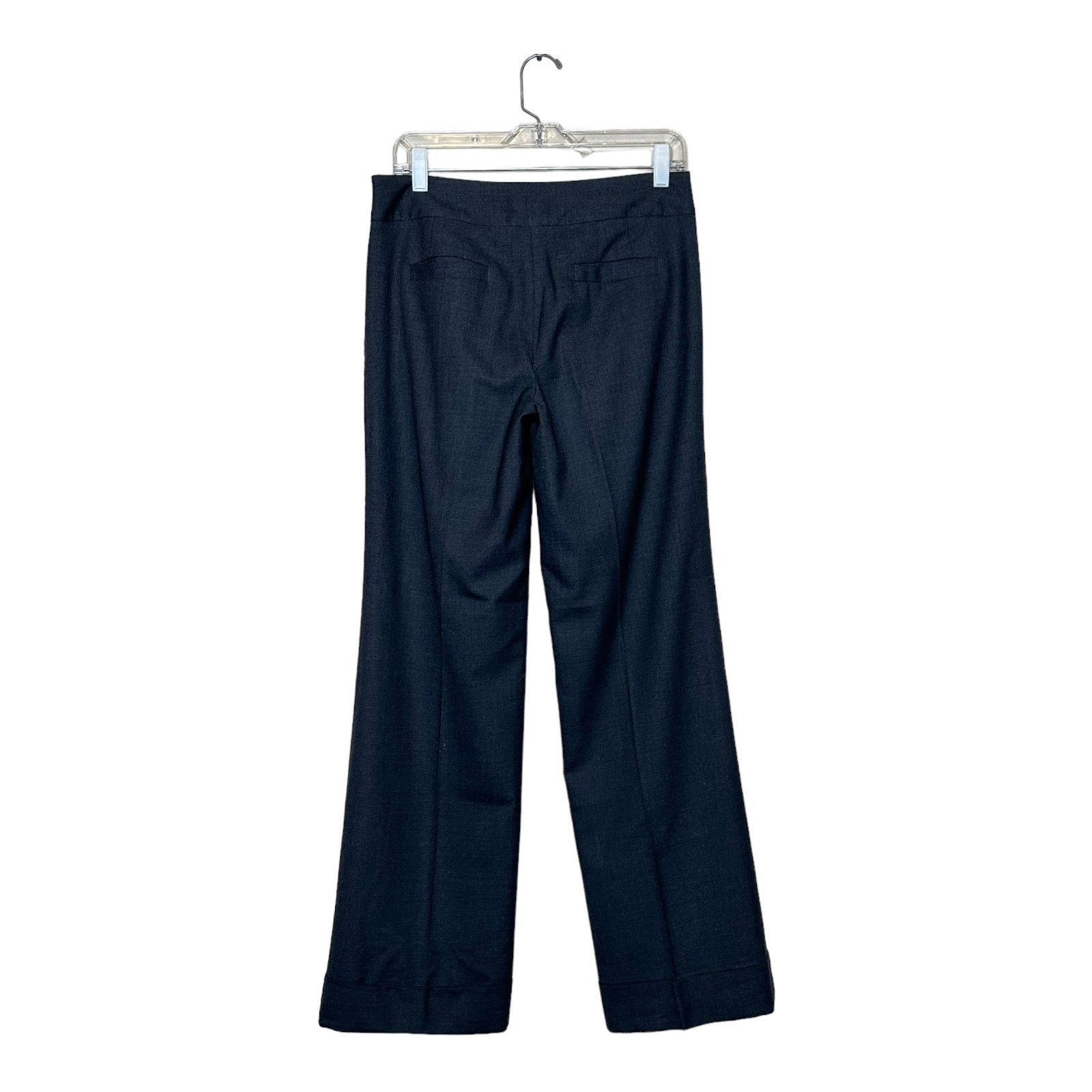 J.Crew J. Crew dark gray favorite fit wide legs pants size 4 Size 27" / US 4 / IT 40 - 9 Thumbnail