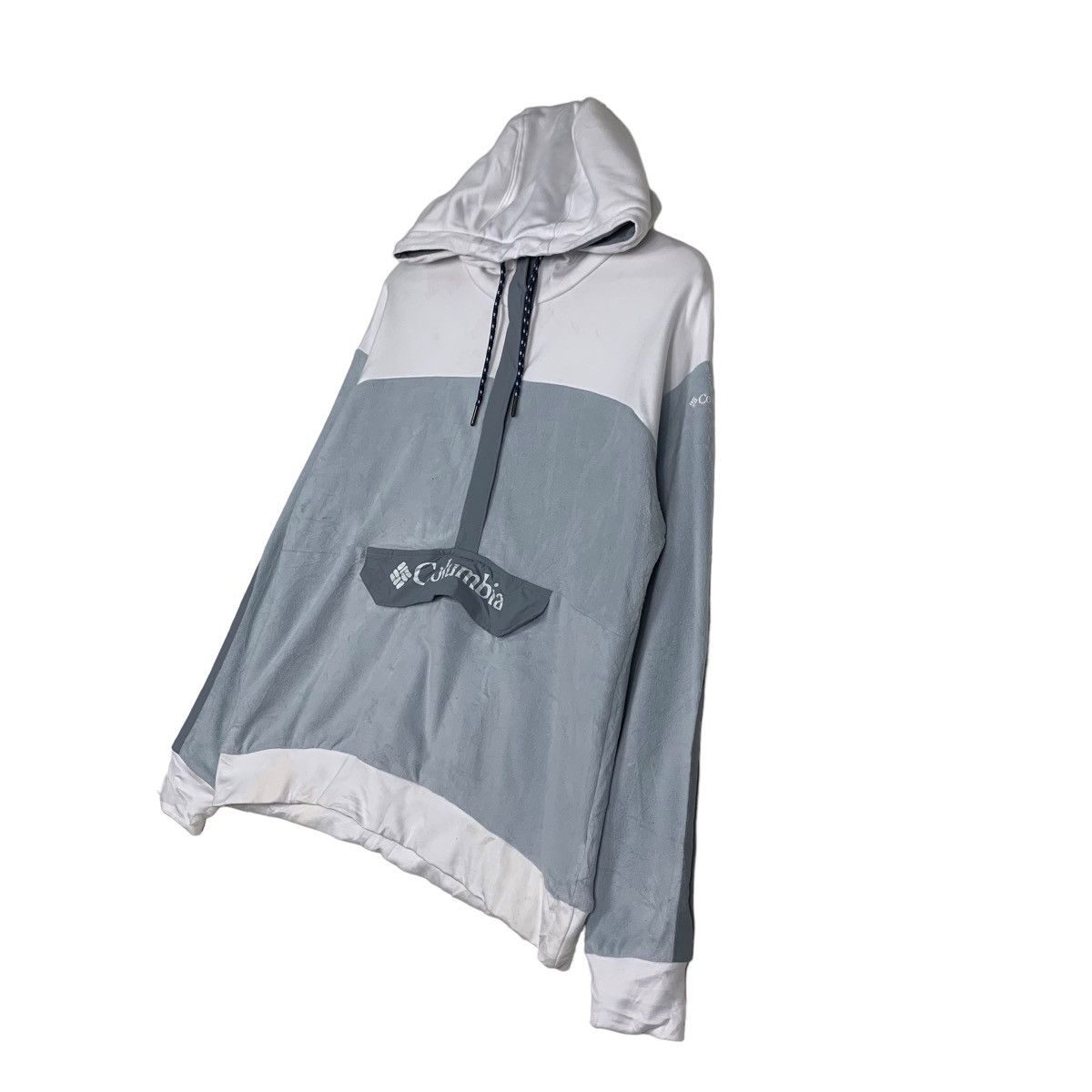 Columbia COLUMBIA Big Logo Half Button Fleece Hoodies #0007-C1 Size US XL / EU 56 / 4 - 4 Thumbnail