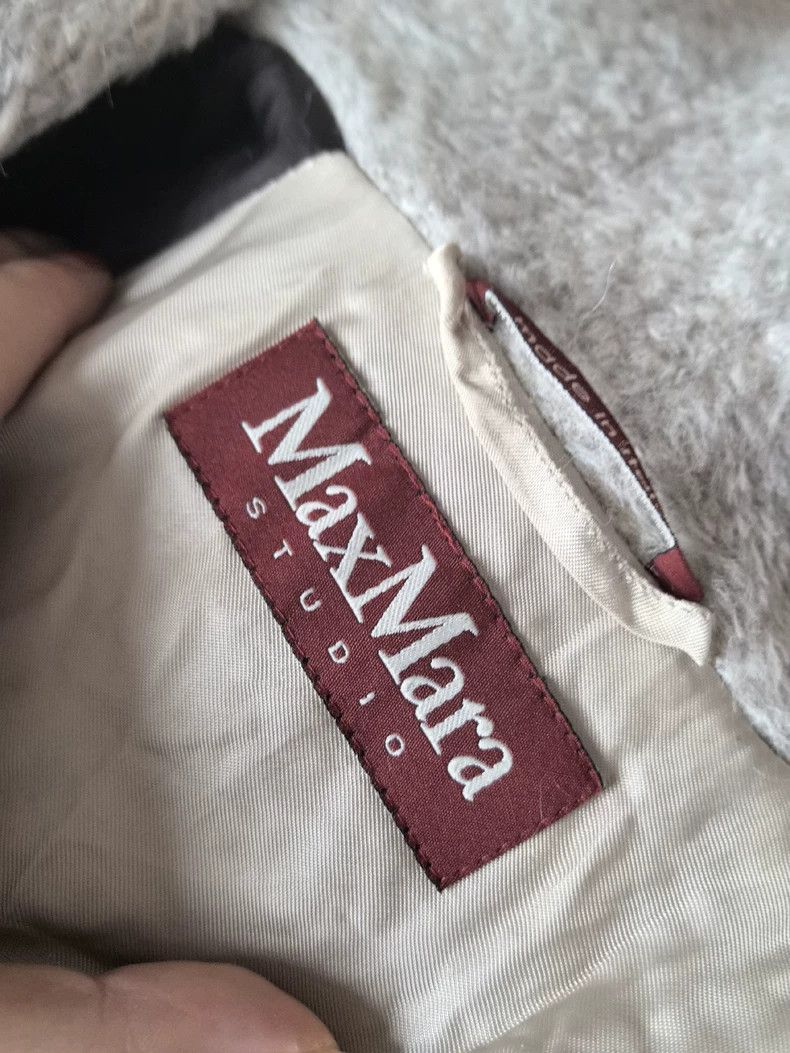 Max Mara Max Mara Grey Hooded Coat Size M / US 6-8 / IT 42-44 - 3 Thumbnail