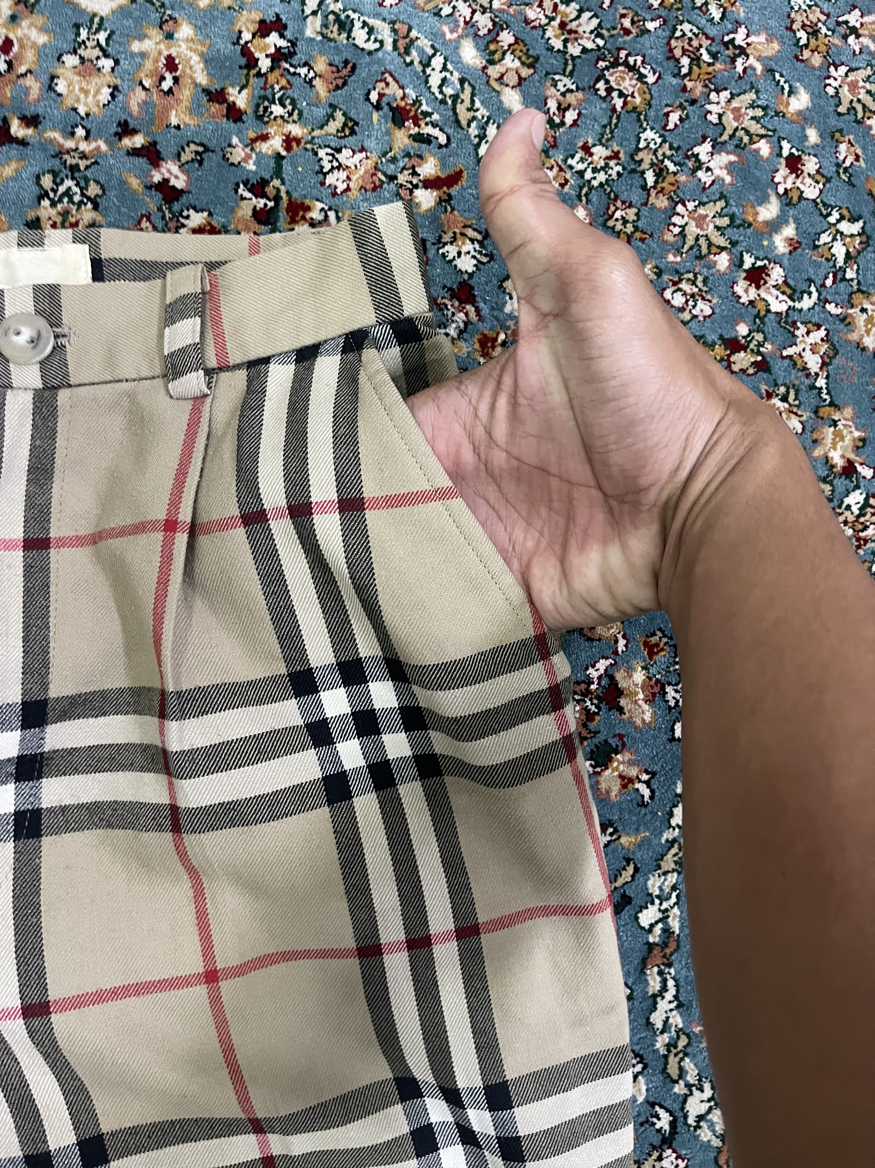 Vintage Hysteric Glamour High Waist Nova Checked Pant